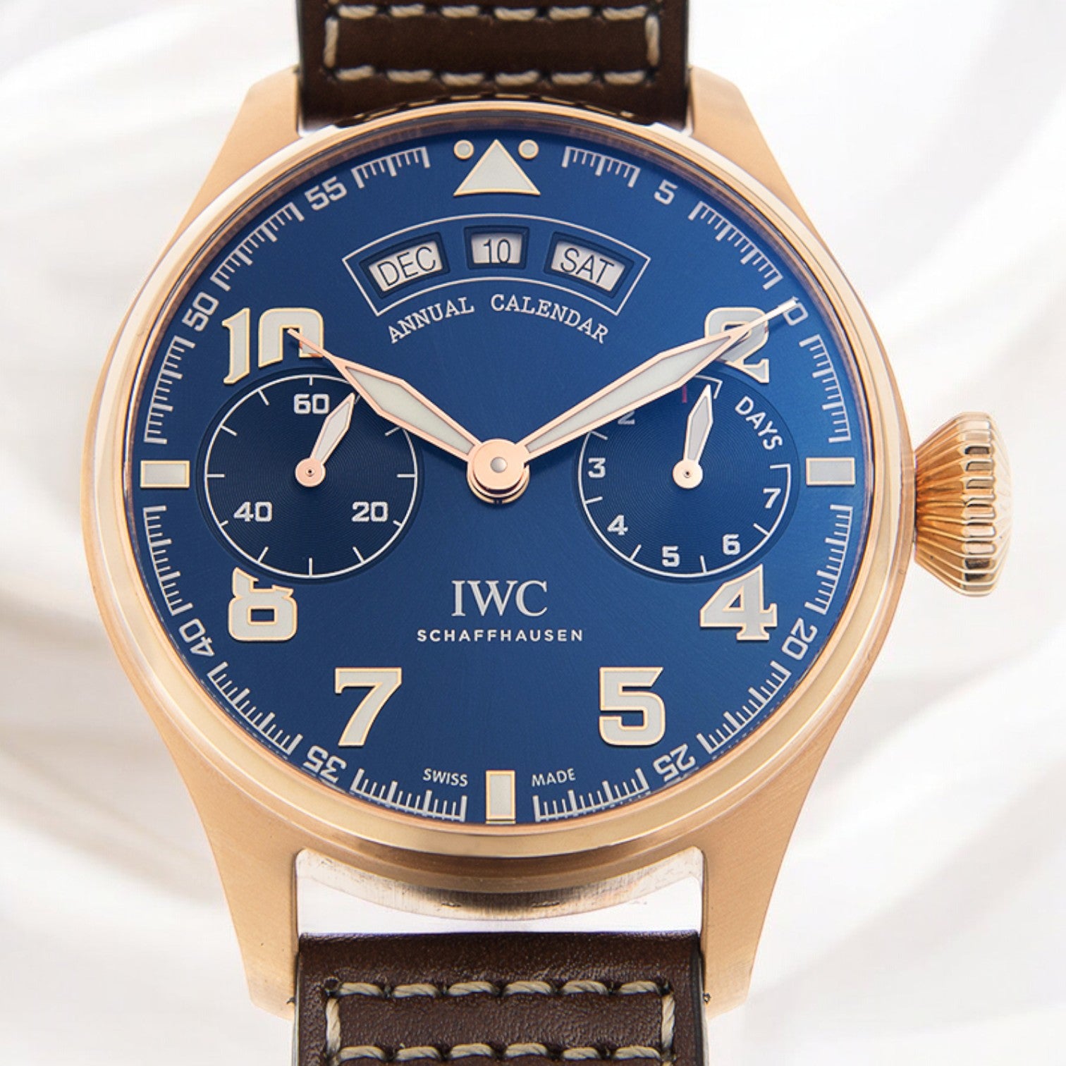 Big Pilot Le Petit Prince Annual Calendar Limited Edition 250 18k RG 46mm