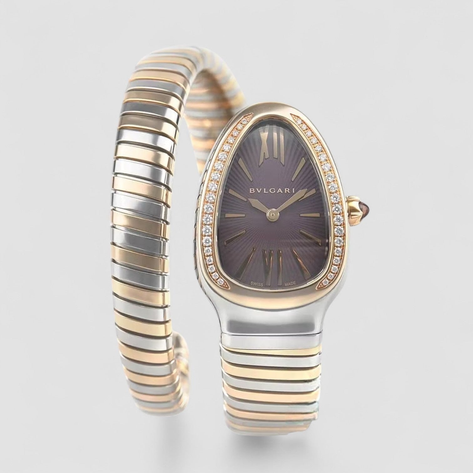 Serpenti 18kt Rose Gold Ladies Watch