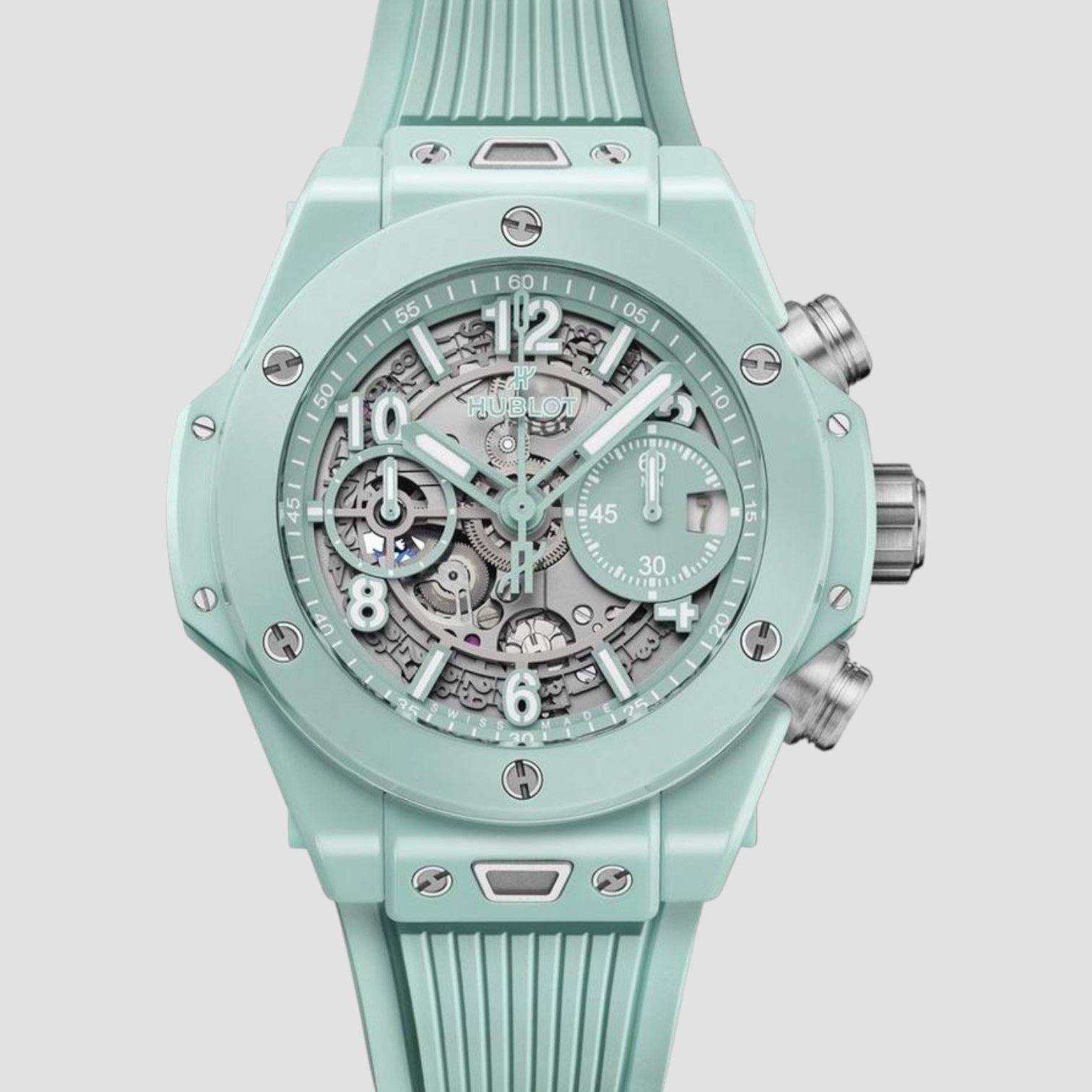 Hublot Big Bang One Click 42mm Mint Green Ceramic Automatic Watch