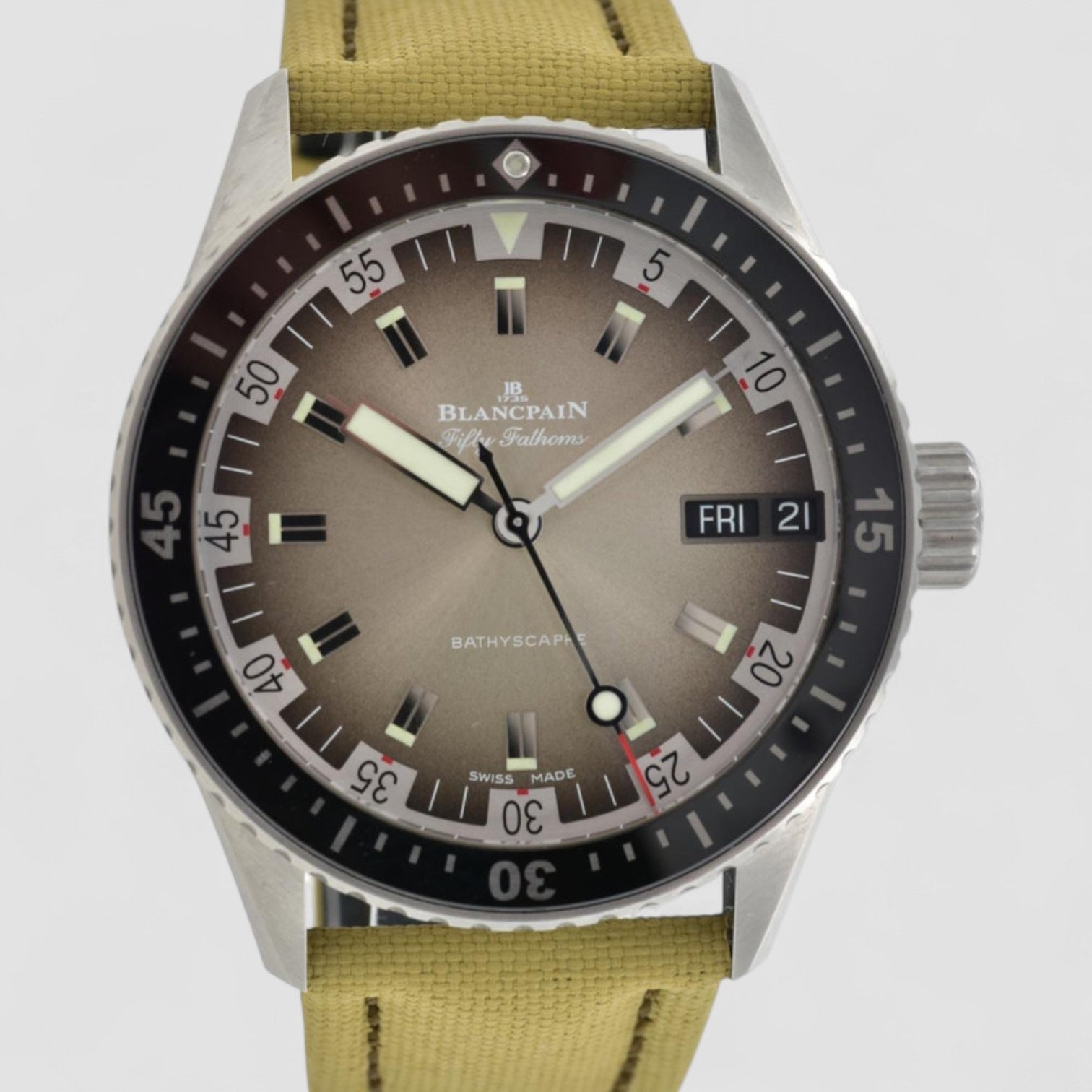 Fifty Fathoms Bathyscaphe Jour Date