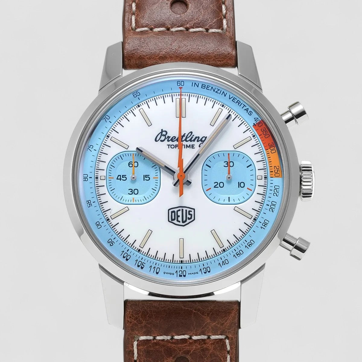 Top Time Chronograph Automatic White Dial