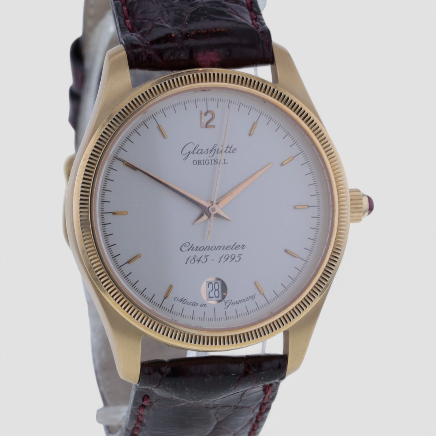 Senator Chronometer yellow gold