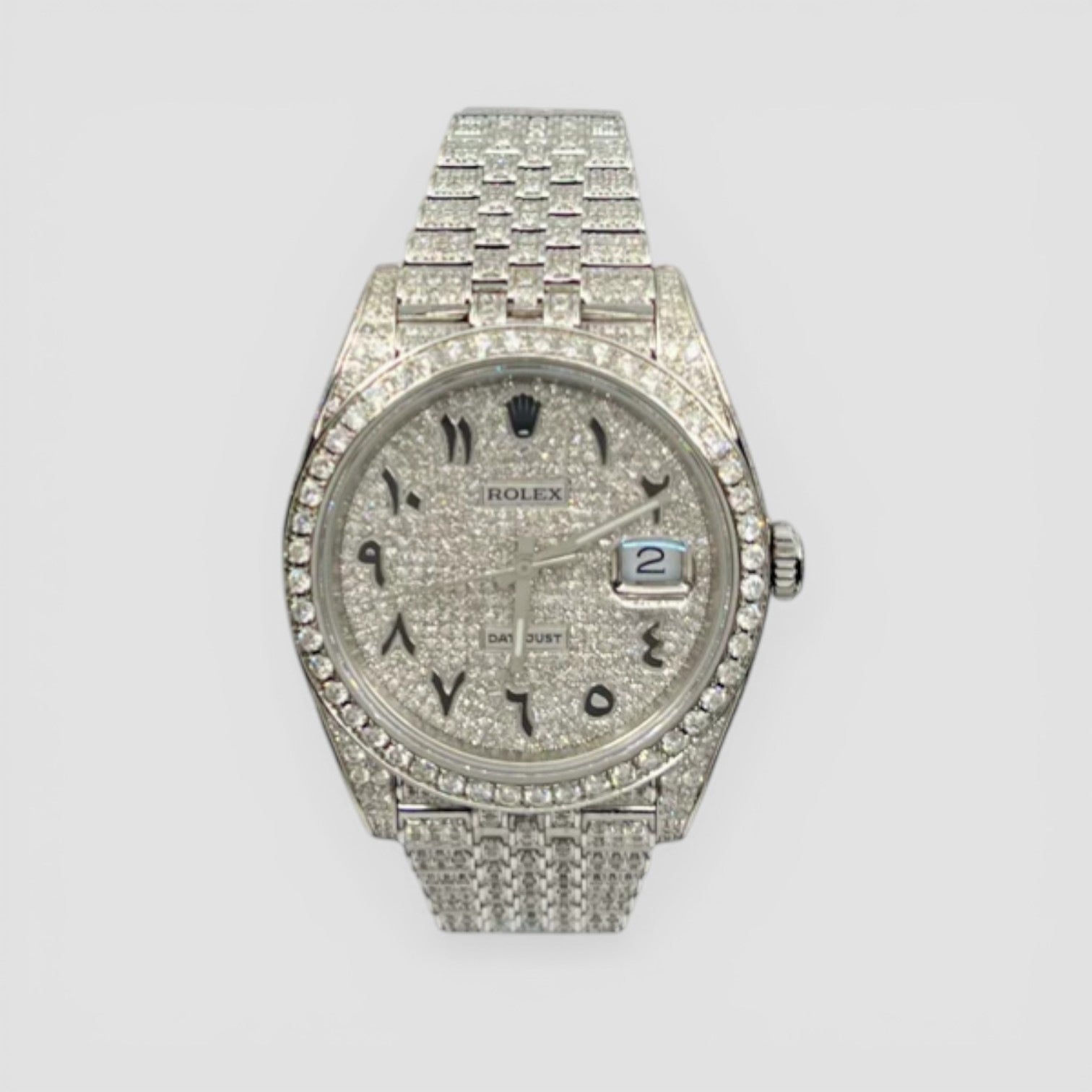 DATEJUST 41MM - ARABIC FULL ICED JUBILEE