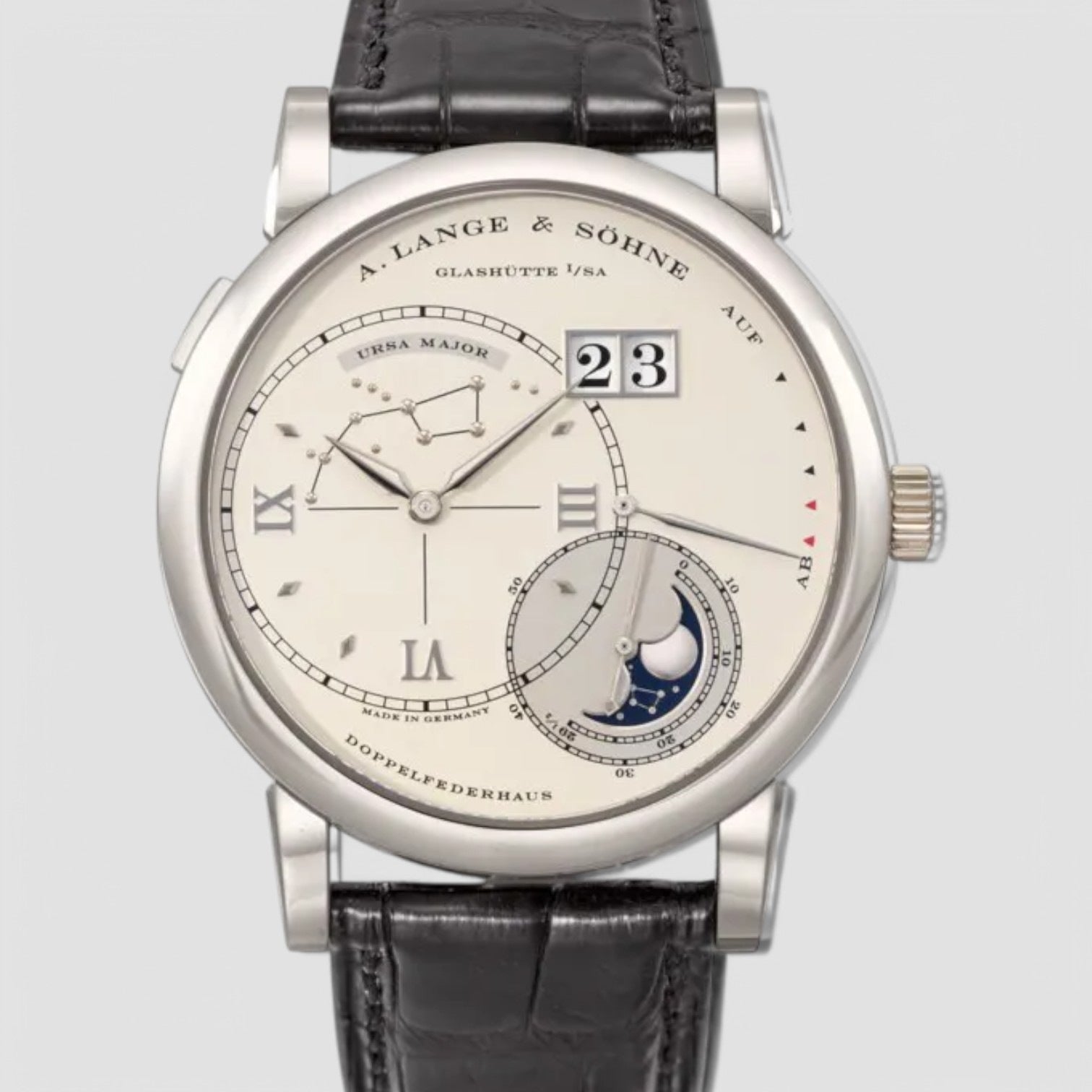 Lange 1 Luna Mundi 18k White Gold