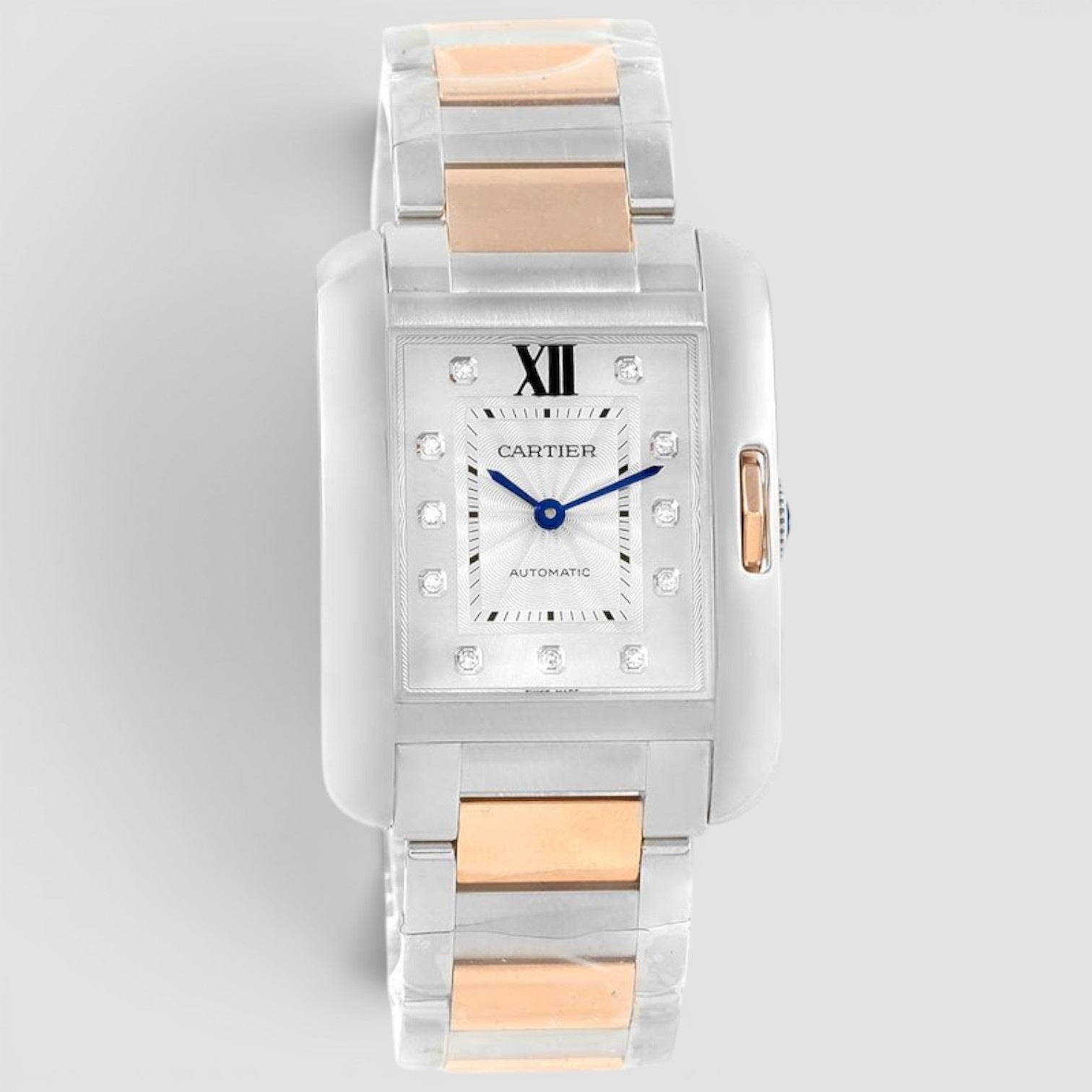 Tank Anglaise – Steel & Rose Gold