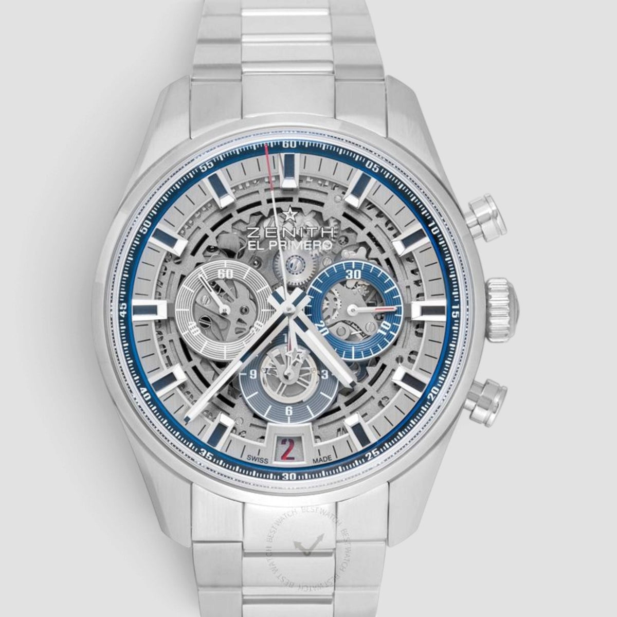 El Primero Chronomaster Openworked Chronograph Stainless Steel