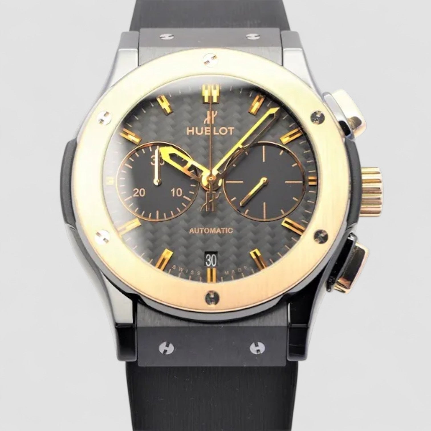 Classic Fusion Chronograph Ceramic And King Gold Men's Watch
