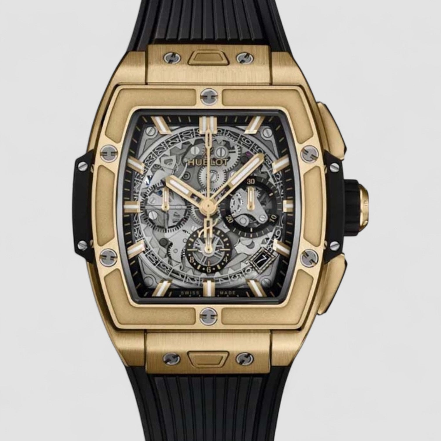 Spirit Of Big Bang 18kt Yellow Gold Chronograph Automatic Men's Watch