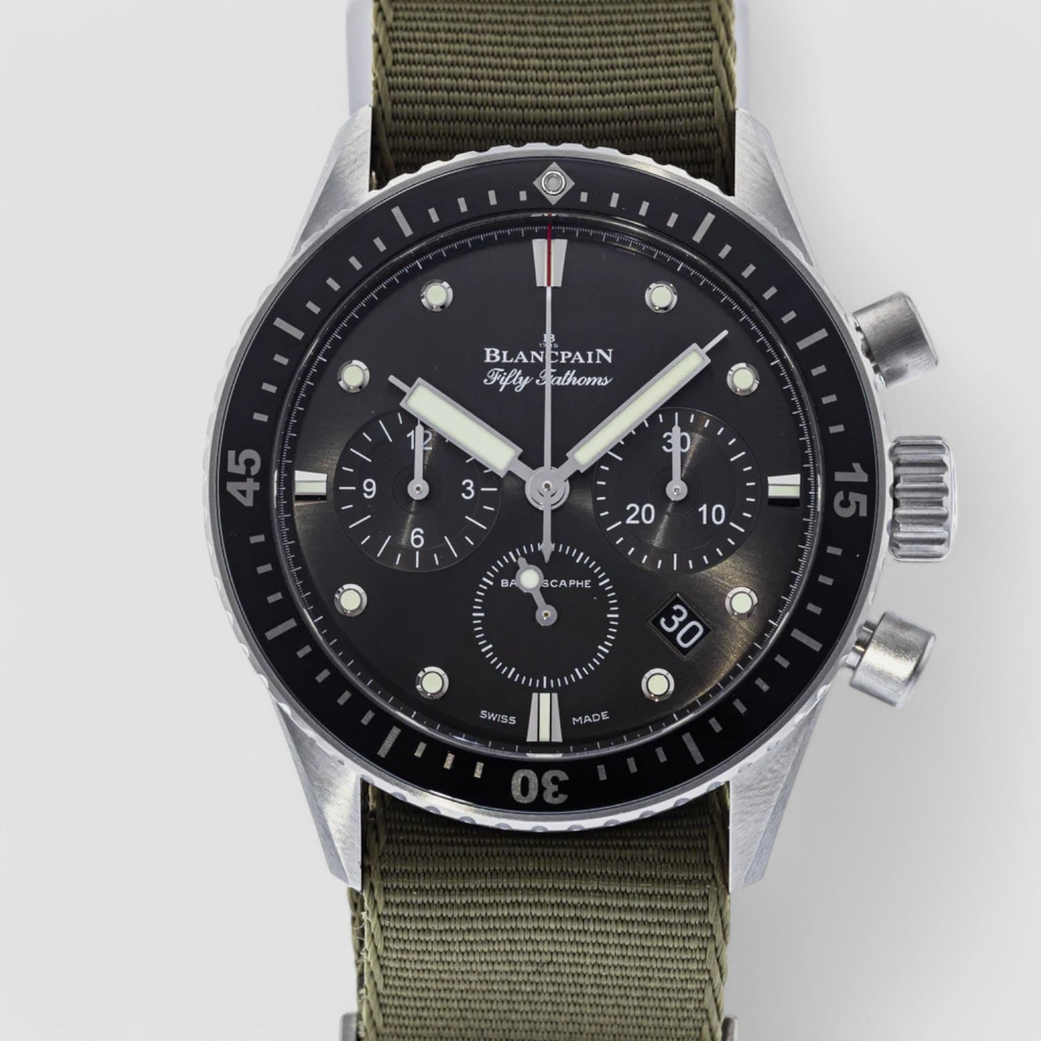 Fifty Fathoms Bathyscaphe Flyback Chronograph SS