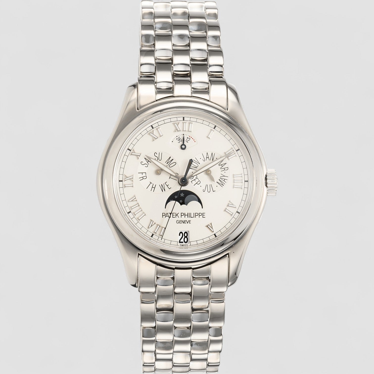 Annual Calendar Reference White Gold Automatic