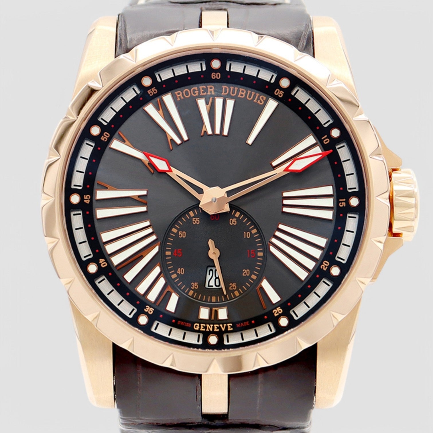 Excalibur Automatic 18K Rose Gold 45mm