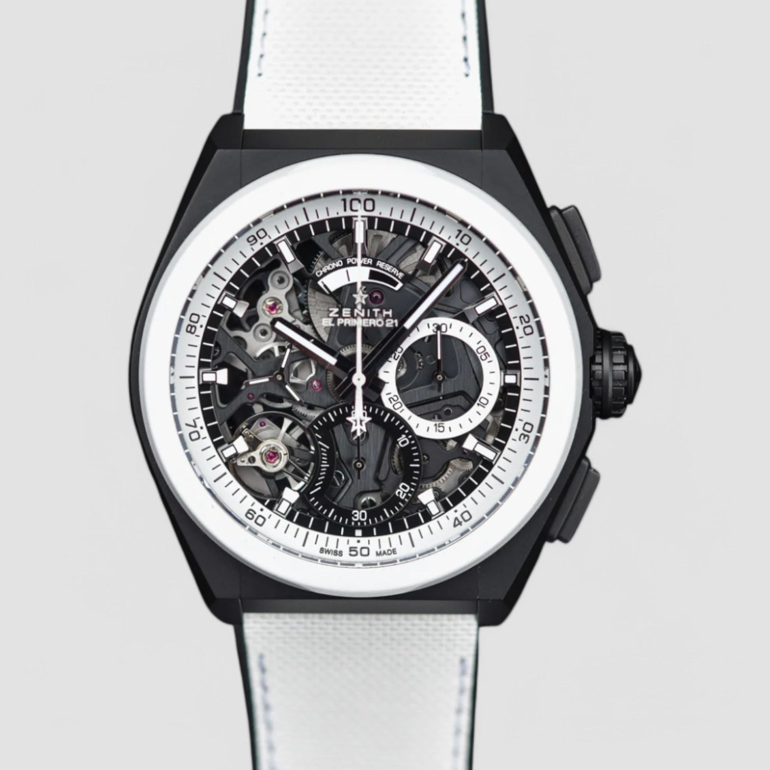Defy 21 Chronograph Black & White