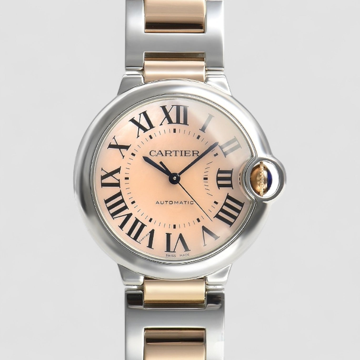 36 Mm Midsize Pink Gold Bleu Ballon