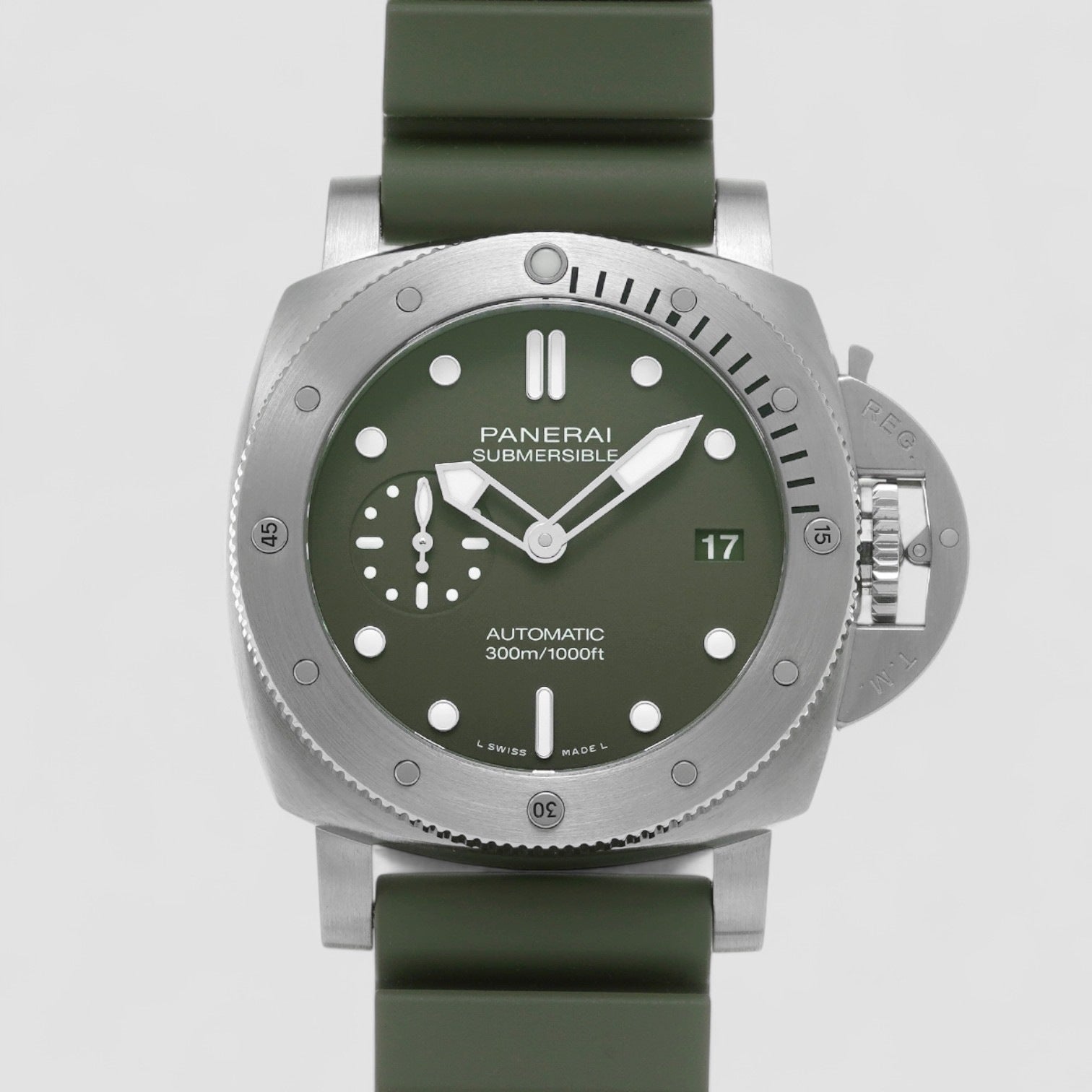 Submersible Verde Militare Stainless Steel 42MM LIMITED