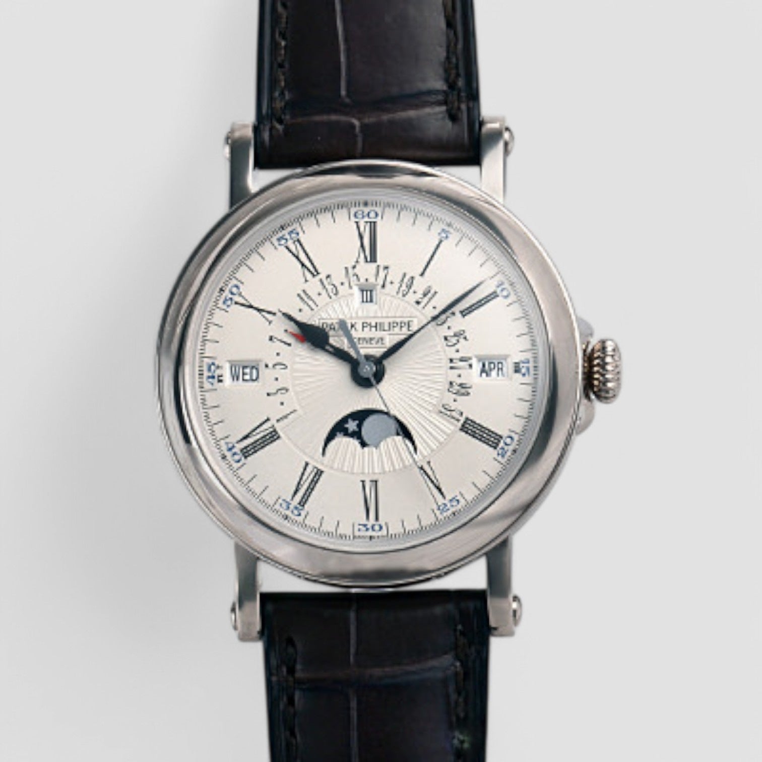 Retrograde Perpetual Calendar 18K White Gold