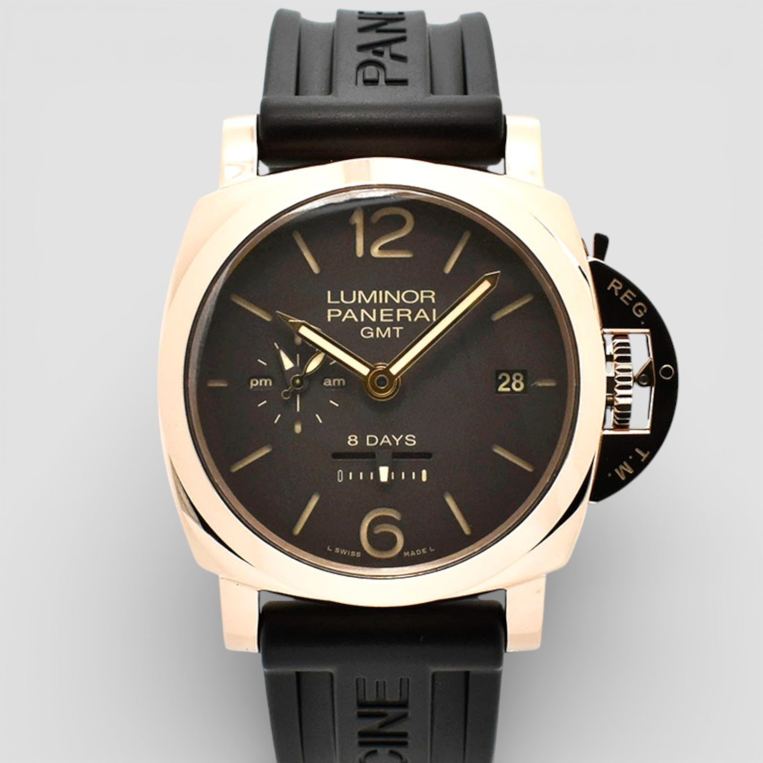 Luminor 1950 8 Days Gmt