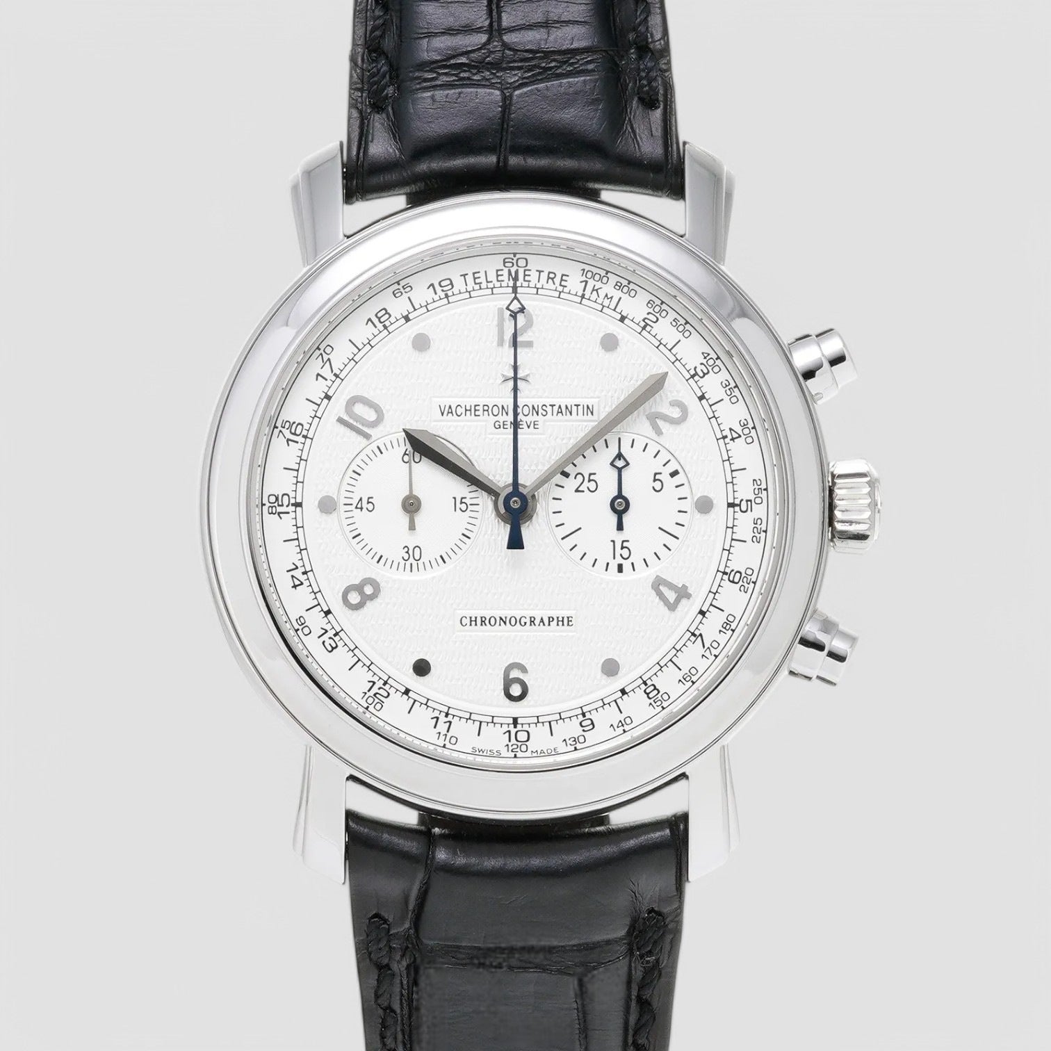 Malte Chronograph 18K White Gold / Deployment