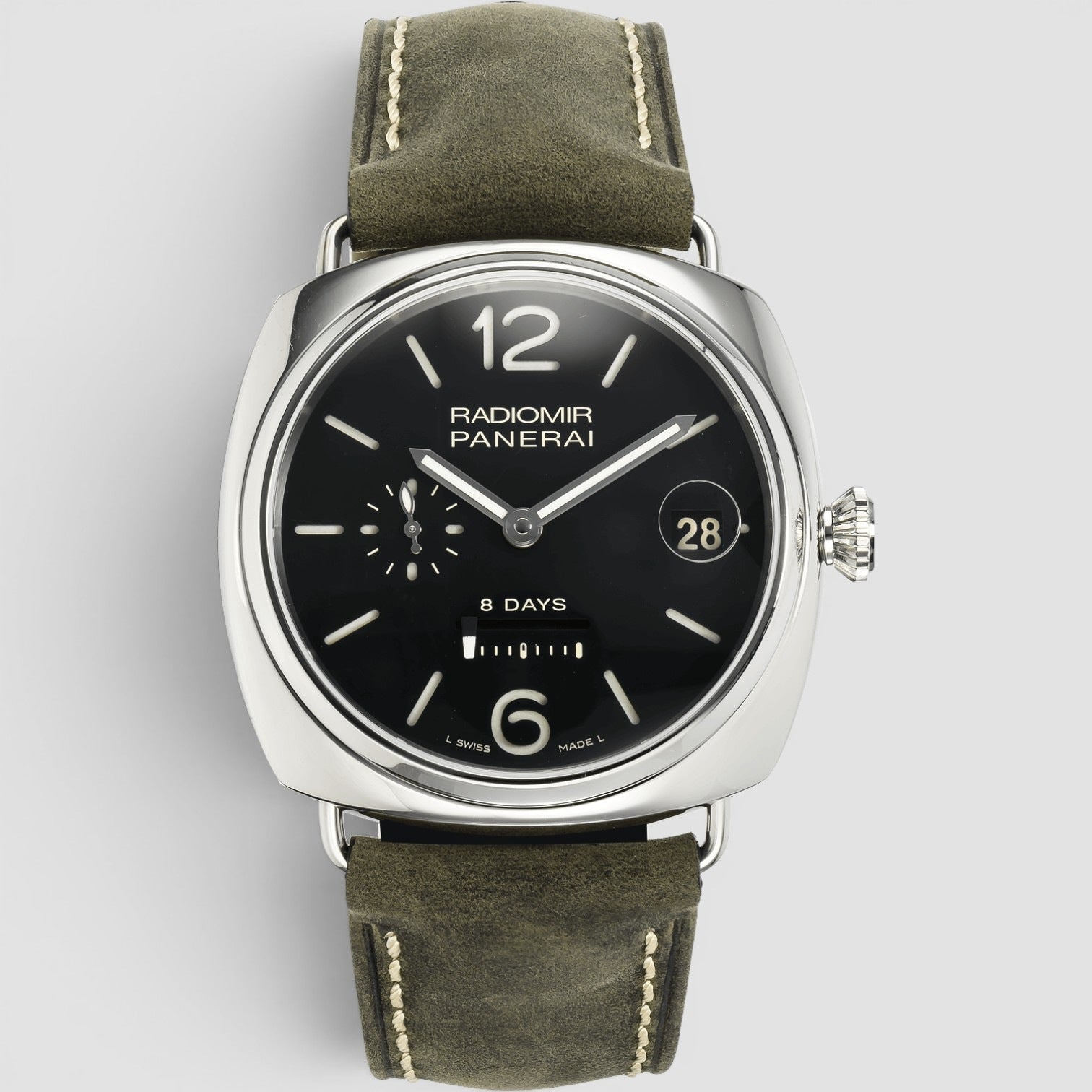Radiomir 8 Days 45mm Black Dial