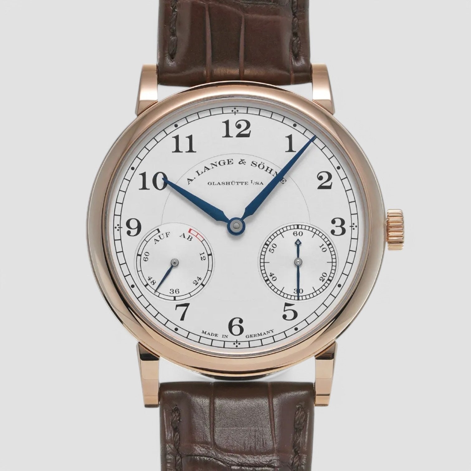 1815 Up & Down 18K Rose Gold Silver Dial