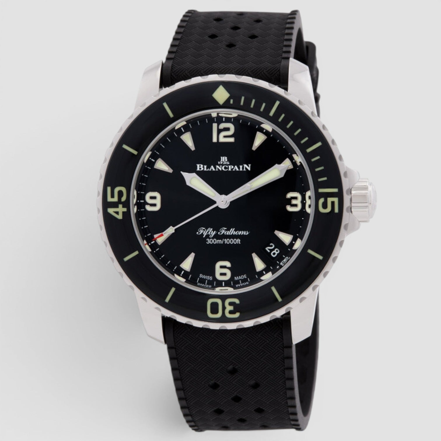 Fifty Fathoms Automatique 42.3mm Steel Black