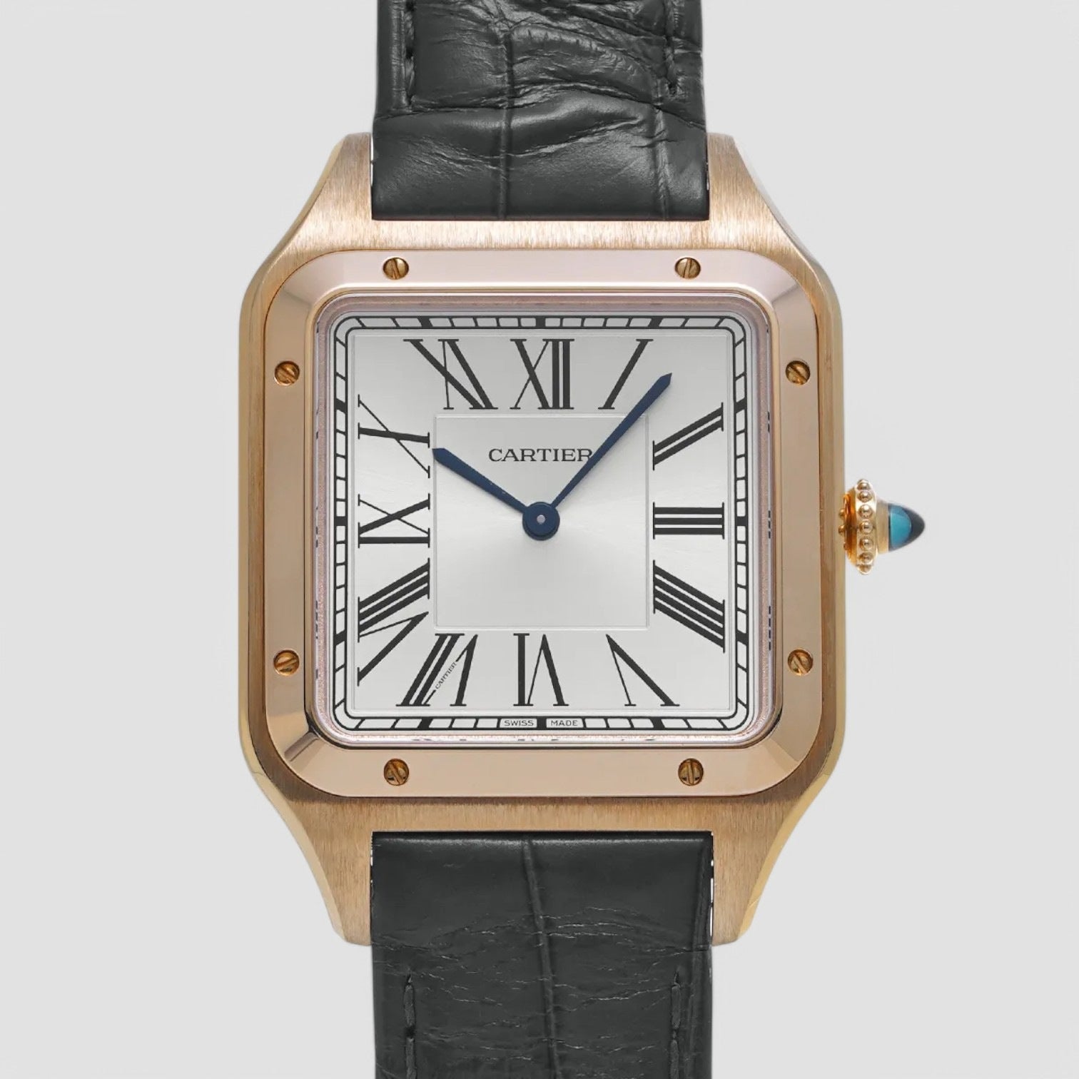 Santos Dumont XL Rose Gold Manual Wind