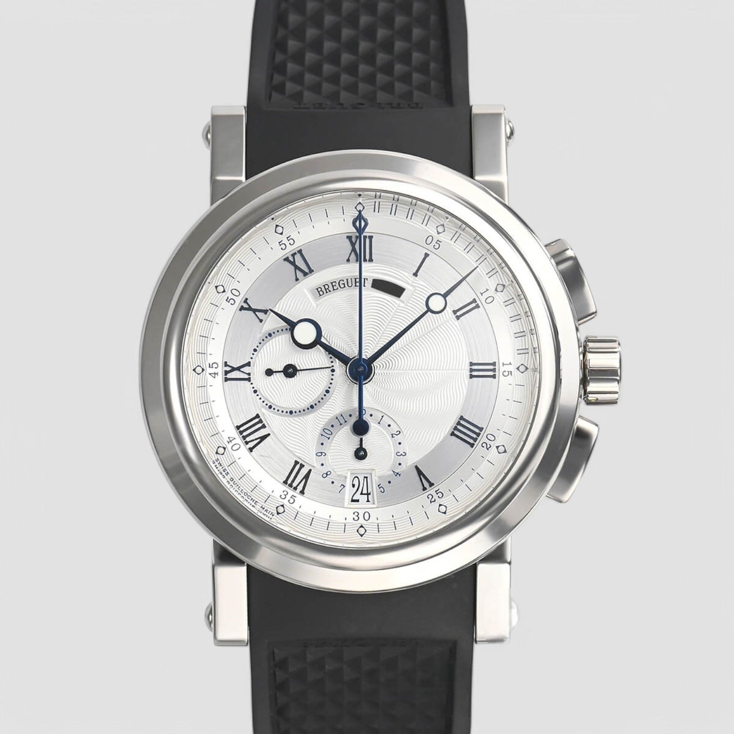 Marine Chronograph 18K White Gold