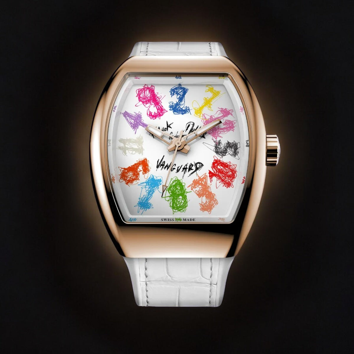 Vanguard Crazy Hours by Hom Nguyen 45 MM, 18K ROSE GOLD, AUTOMATIC