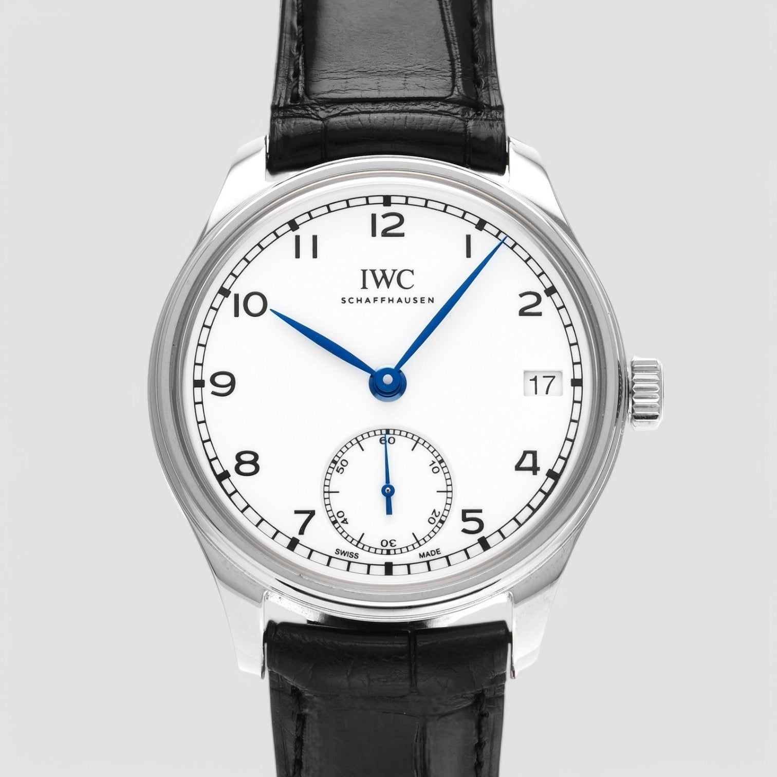 Portuguse Hand Wound 8 Days Stainless Steel 150 Years