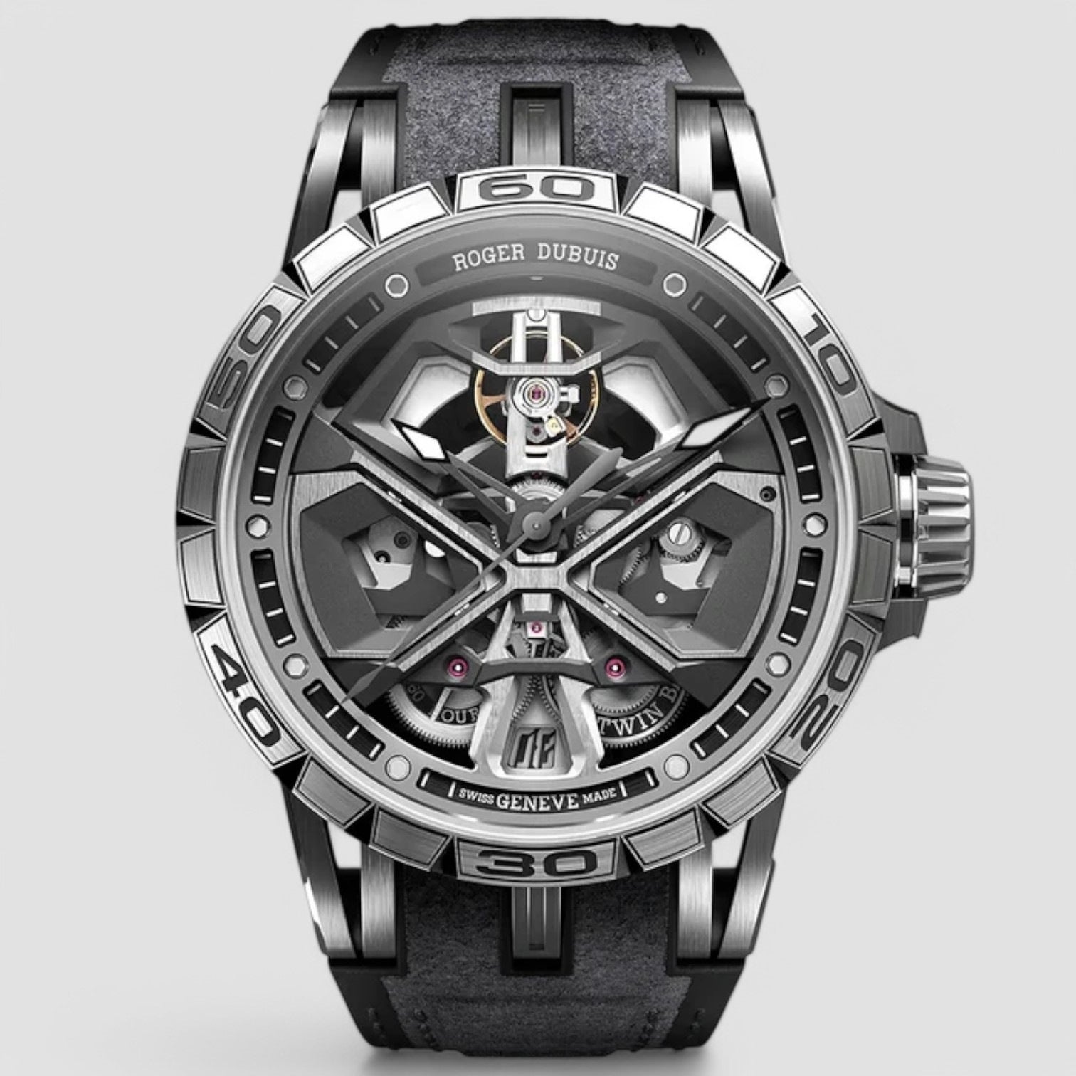 Excalibur Spider Huracan Titanium 45MM