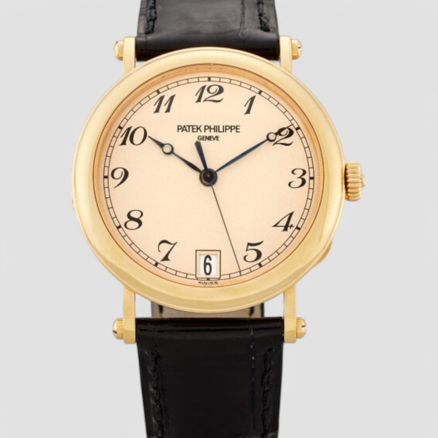 Calatrava Officers Case 18K Yellow Gold