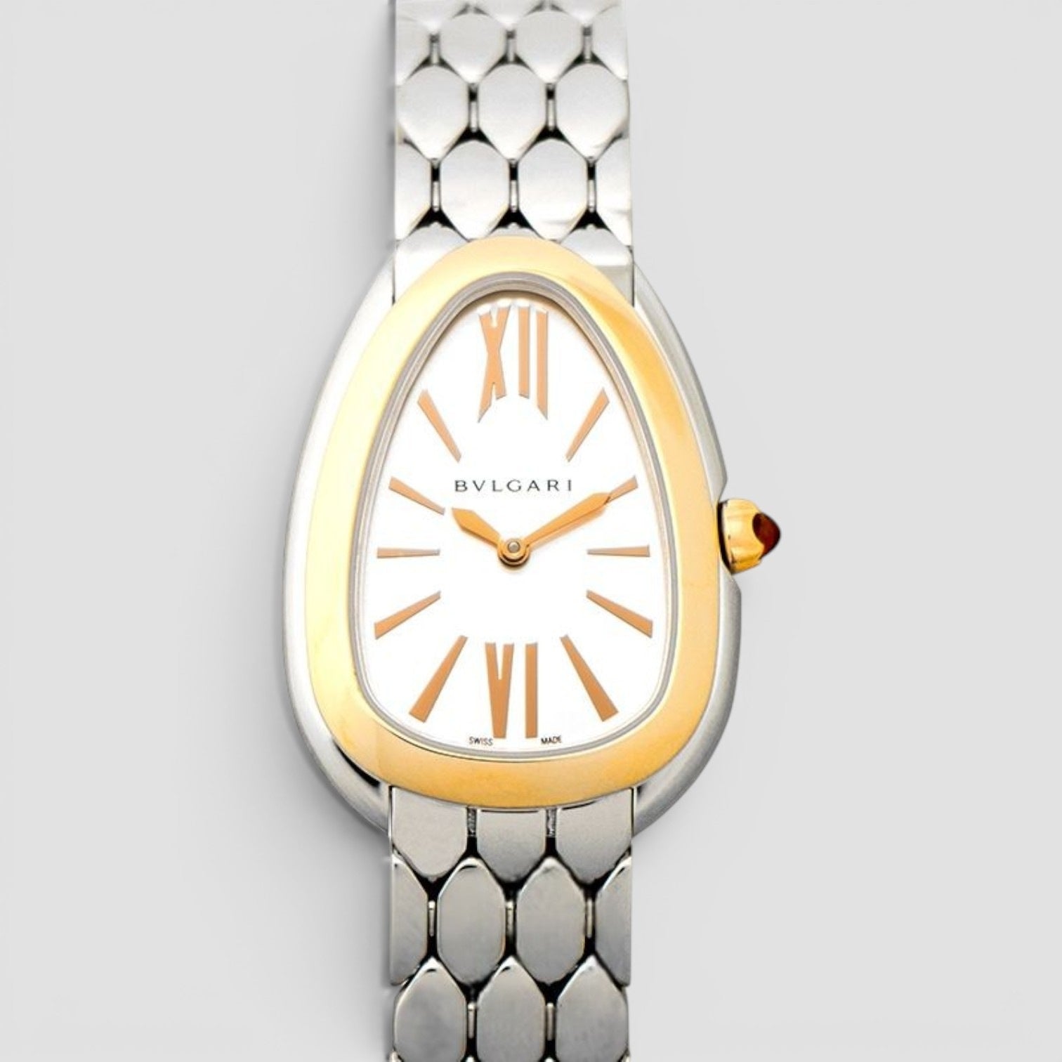 Serpenti Seduttori Quartz White Dial Ladies Watch 33mm