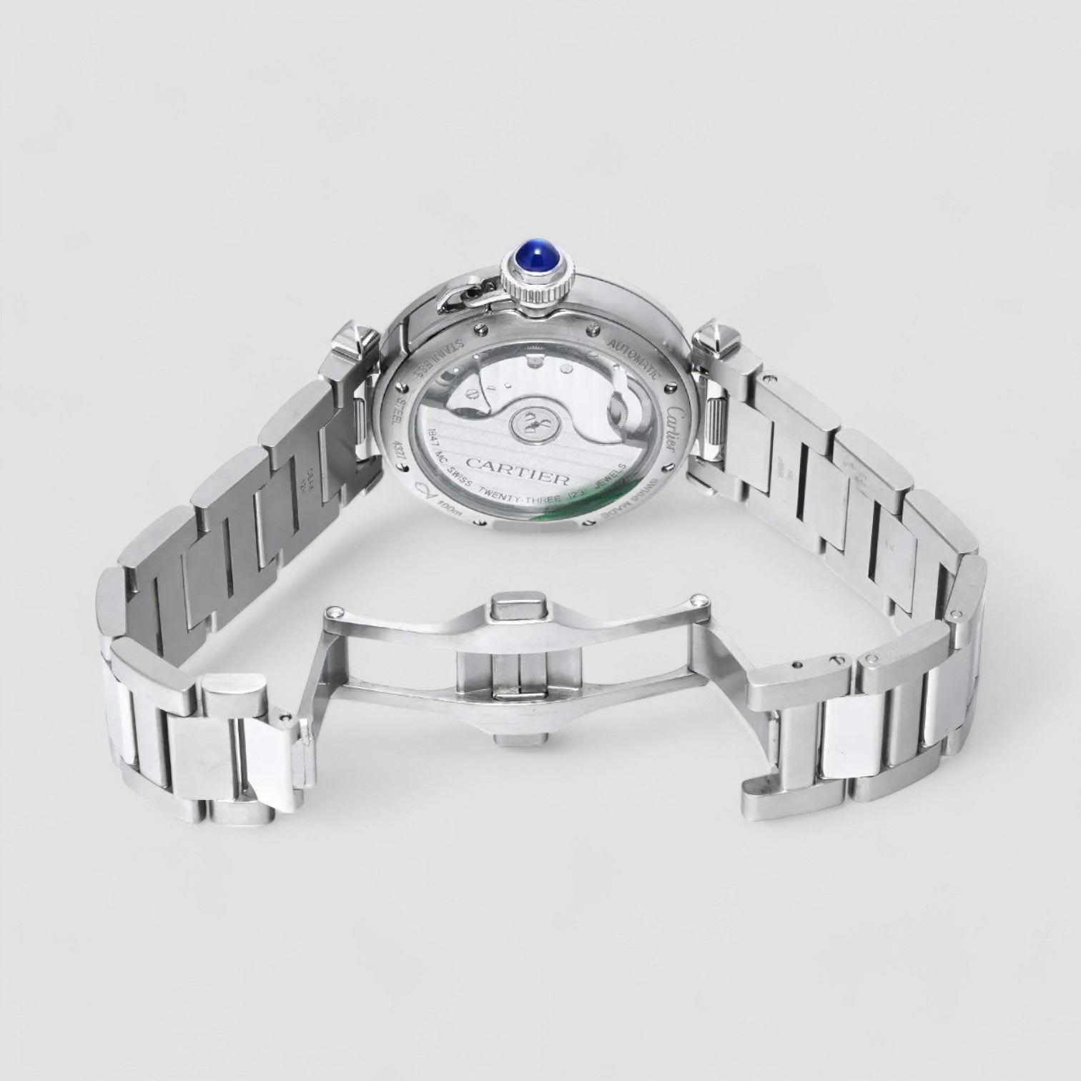 Pasha De Cartier Red Dial Special Edition