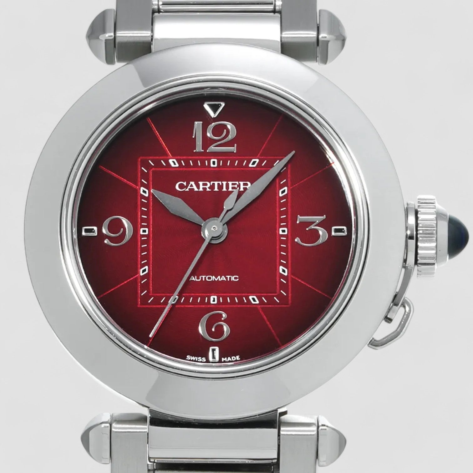 Pasha De Cartier Red Dial Special Edition