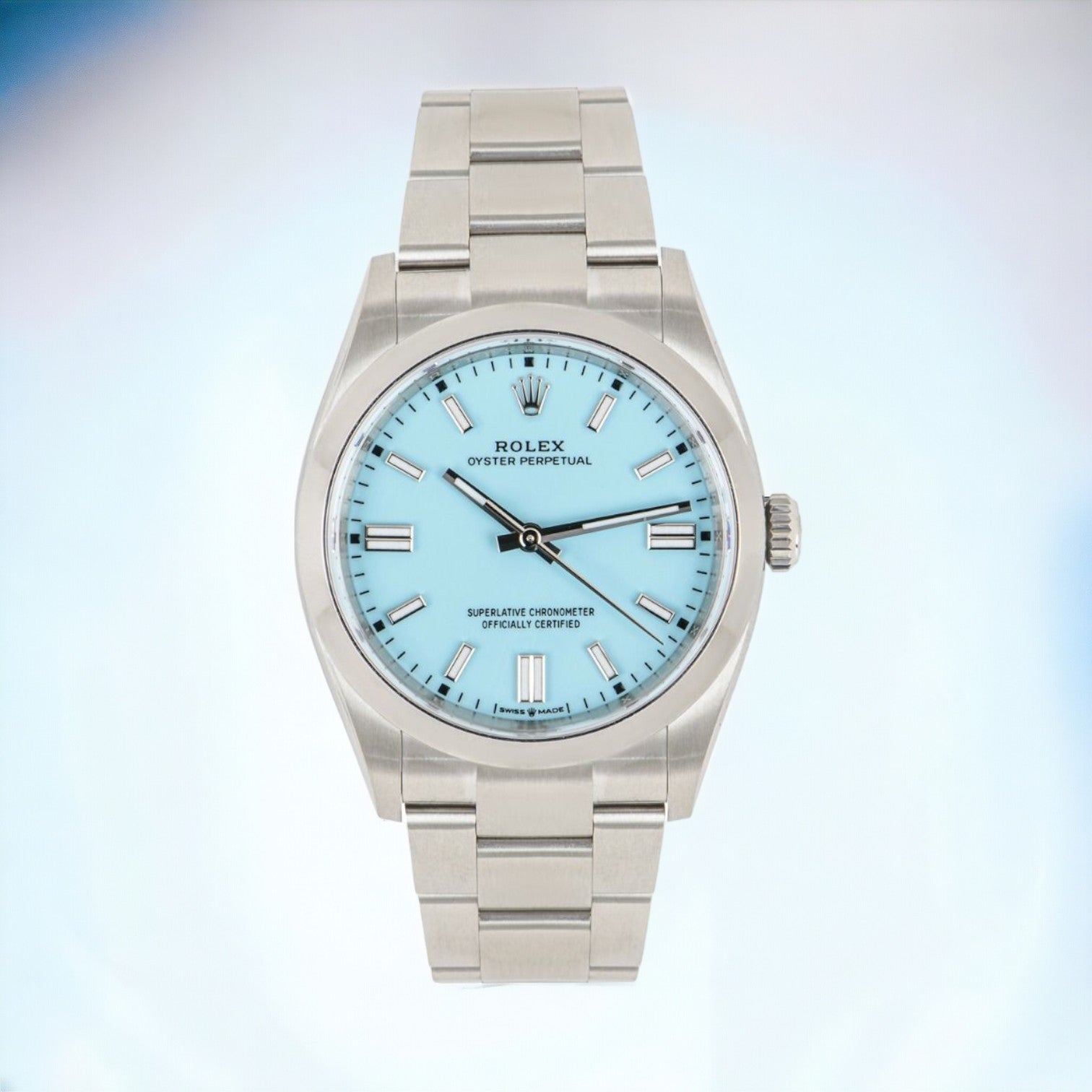 Rolex op 36 online tiffany blue