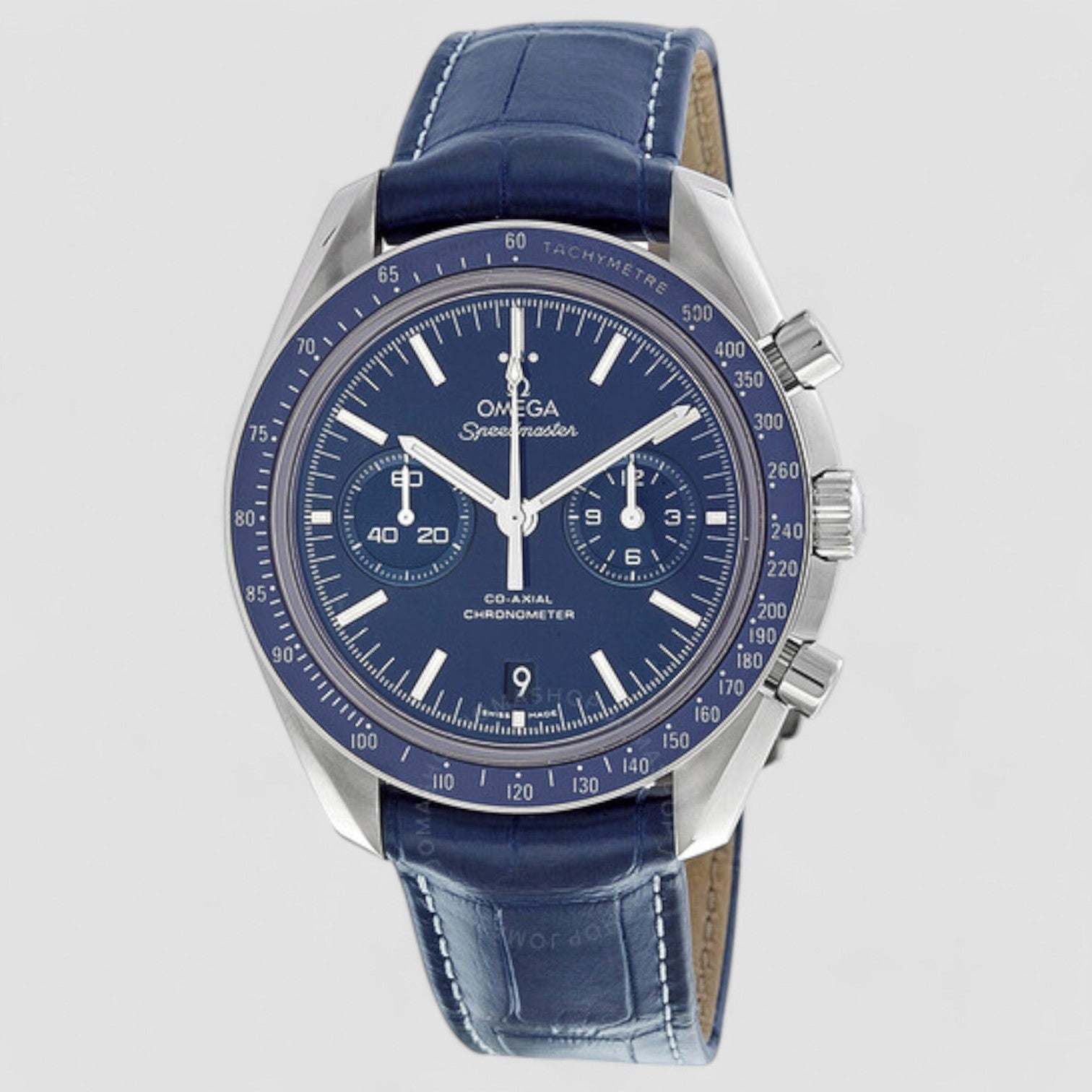 Speedmaster Moonwatch Chronograph Blue Dial Titanium 44.2MM