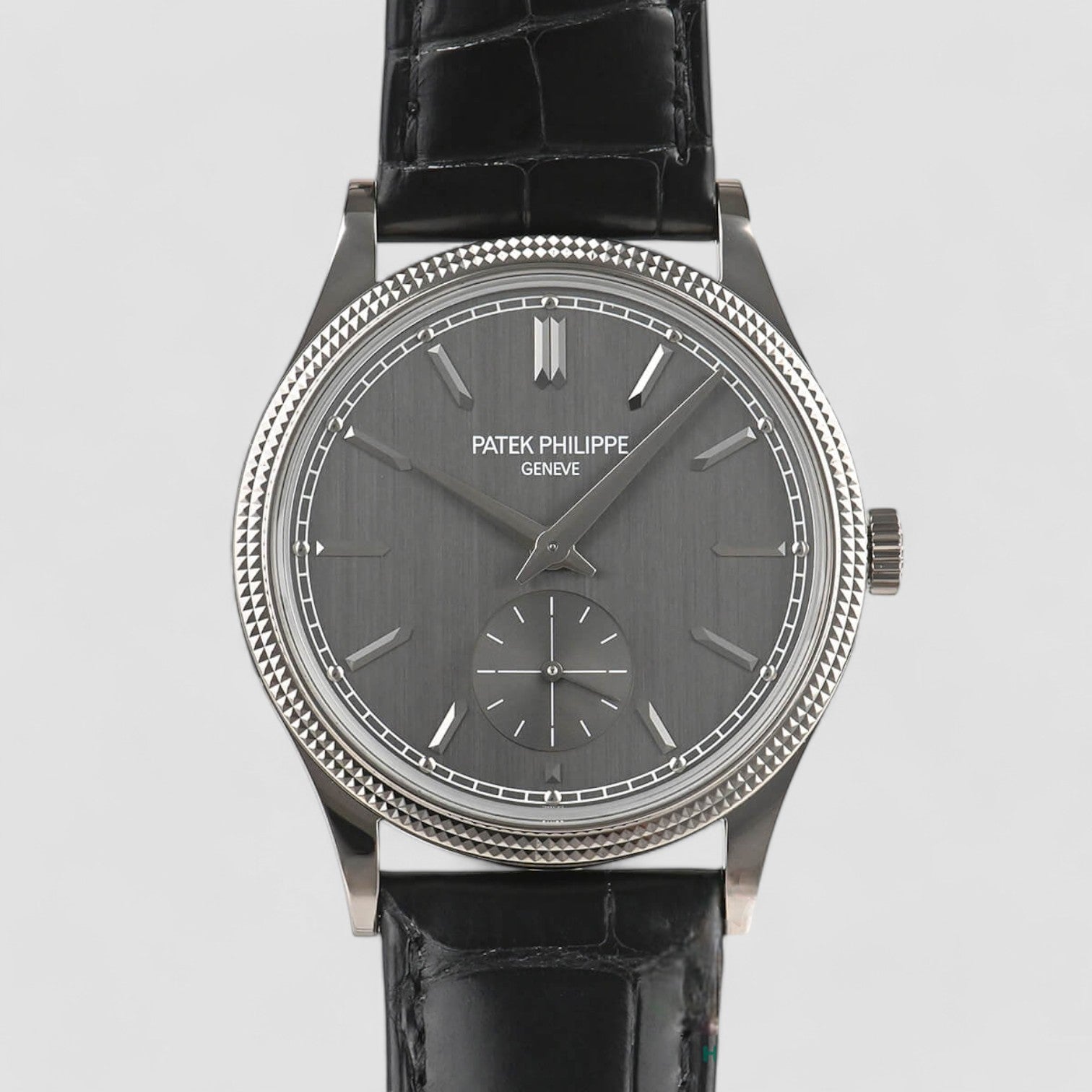Calatrava Manuelle or Blanc Montre Homme 6119G-001