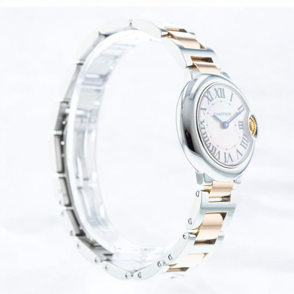 Ballon Bleu Ladies SS / 18K Rose Gold Quartz MOP