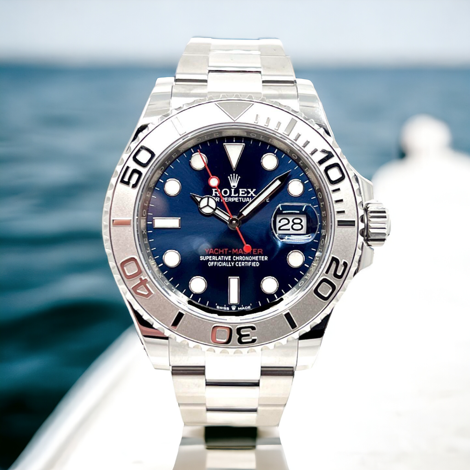 Rolex 116622 blue best sale