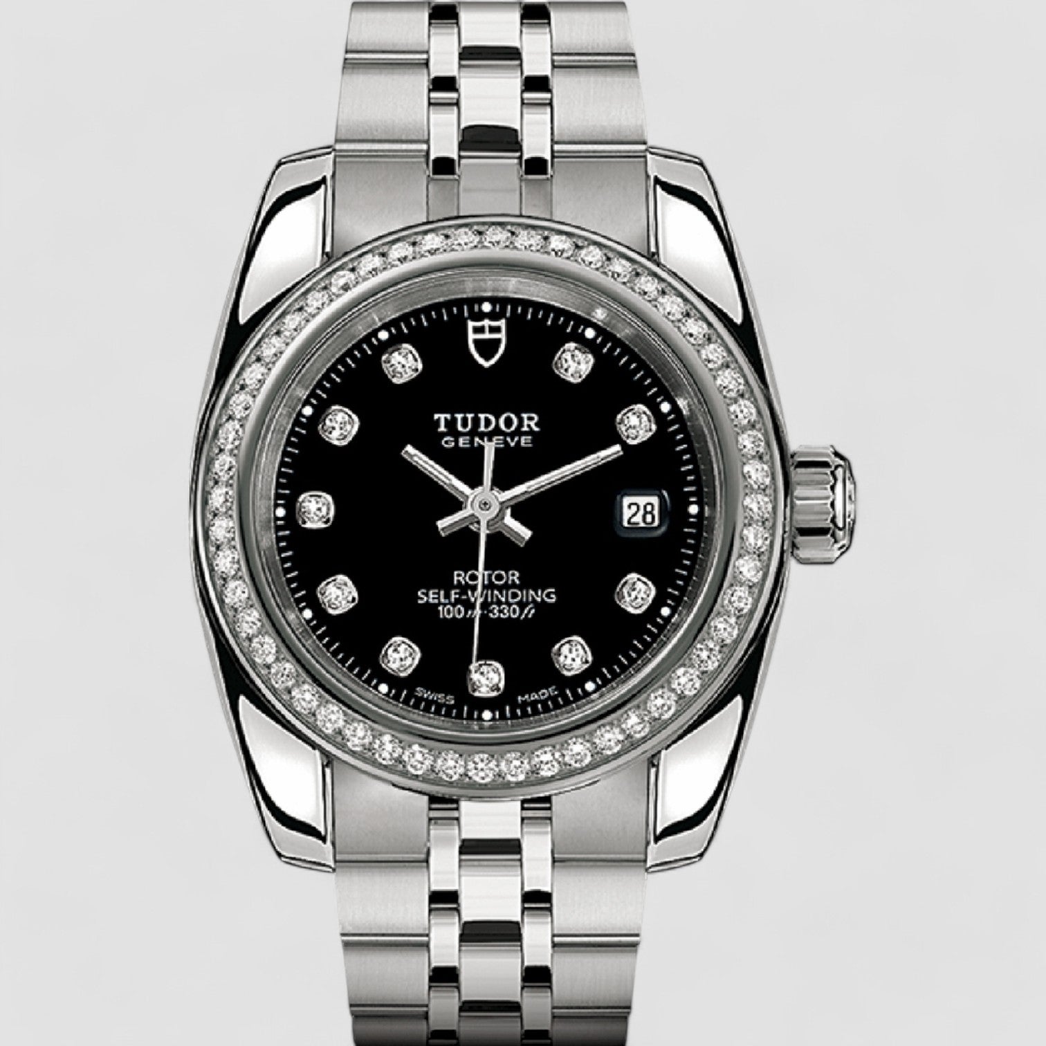 Classic Black dial Diamond