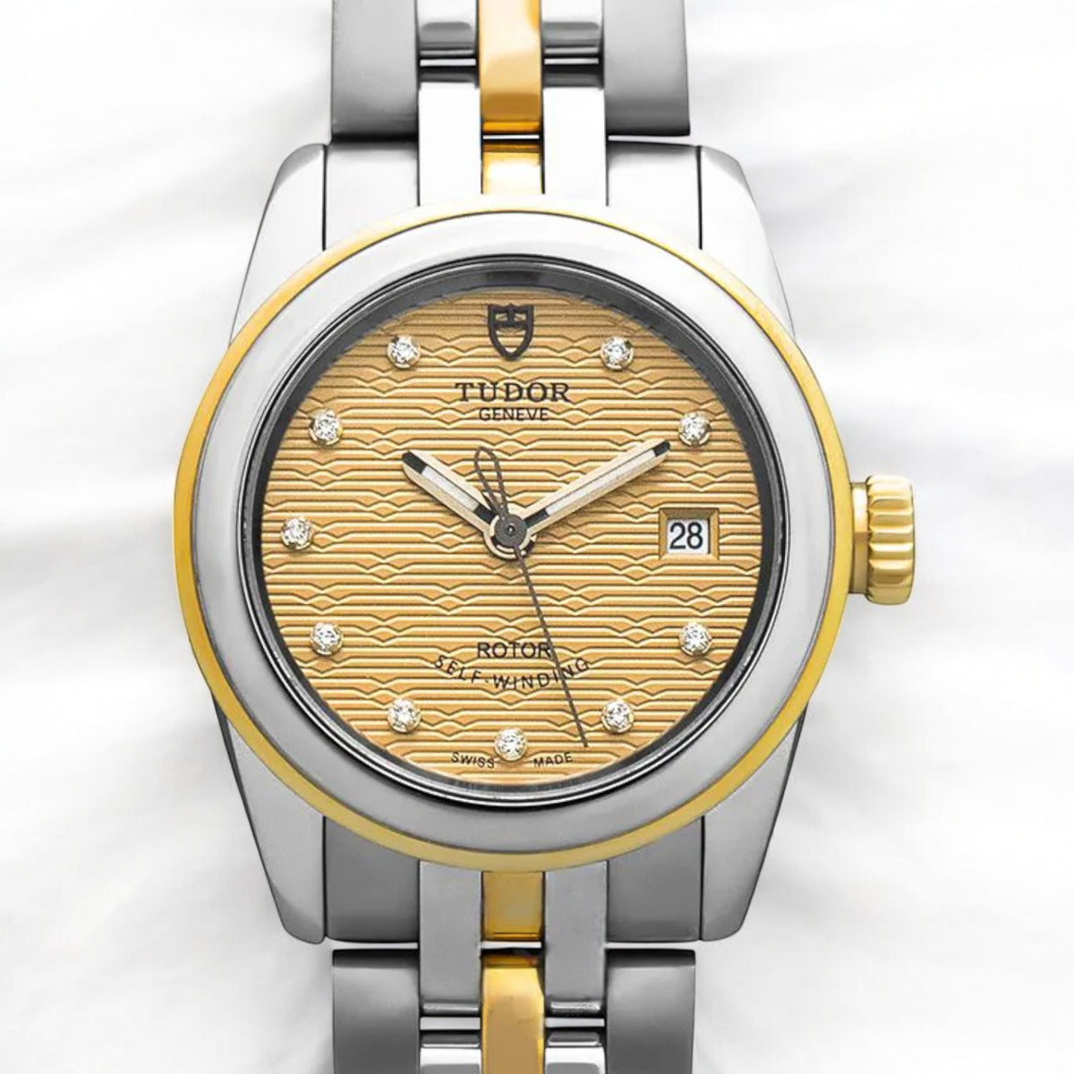 Tudor Glamour Date 26 Stainless Steel / Yellow Gold 