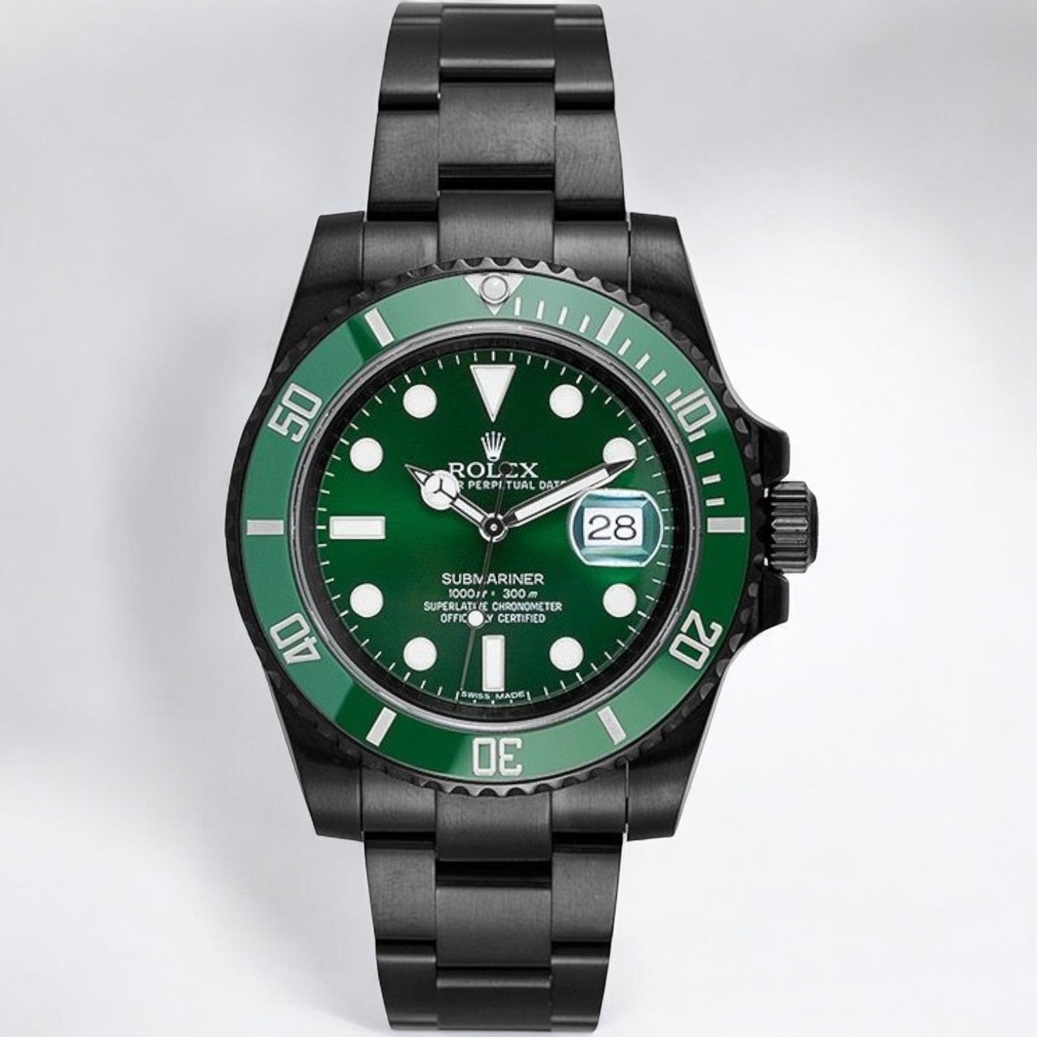 Submariner Date Hulk Black DLC-PVD Rolex Submariner 40 mm