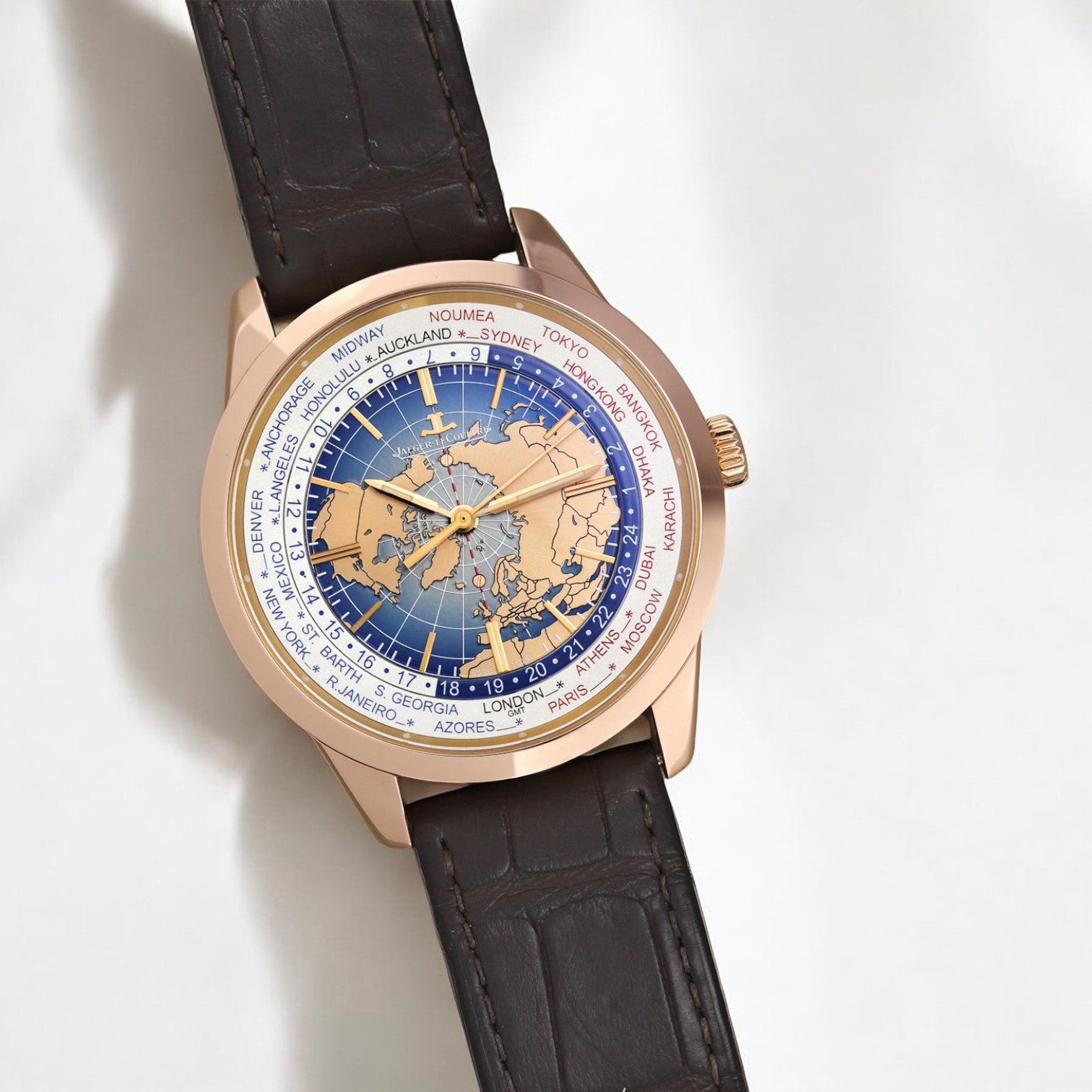 Geophysic Universal Time Rose Gold