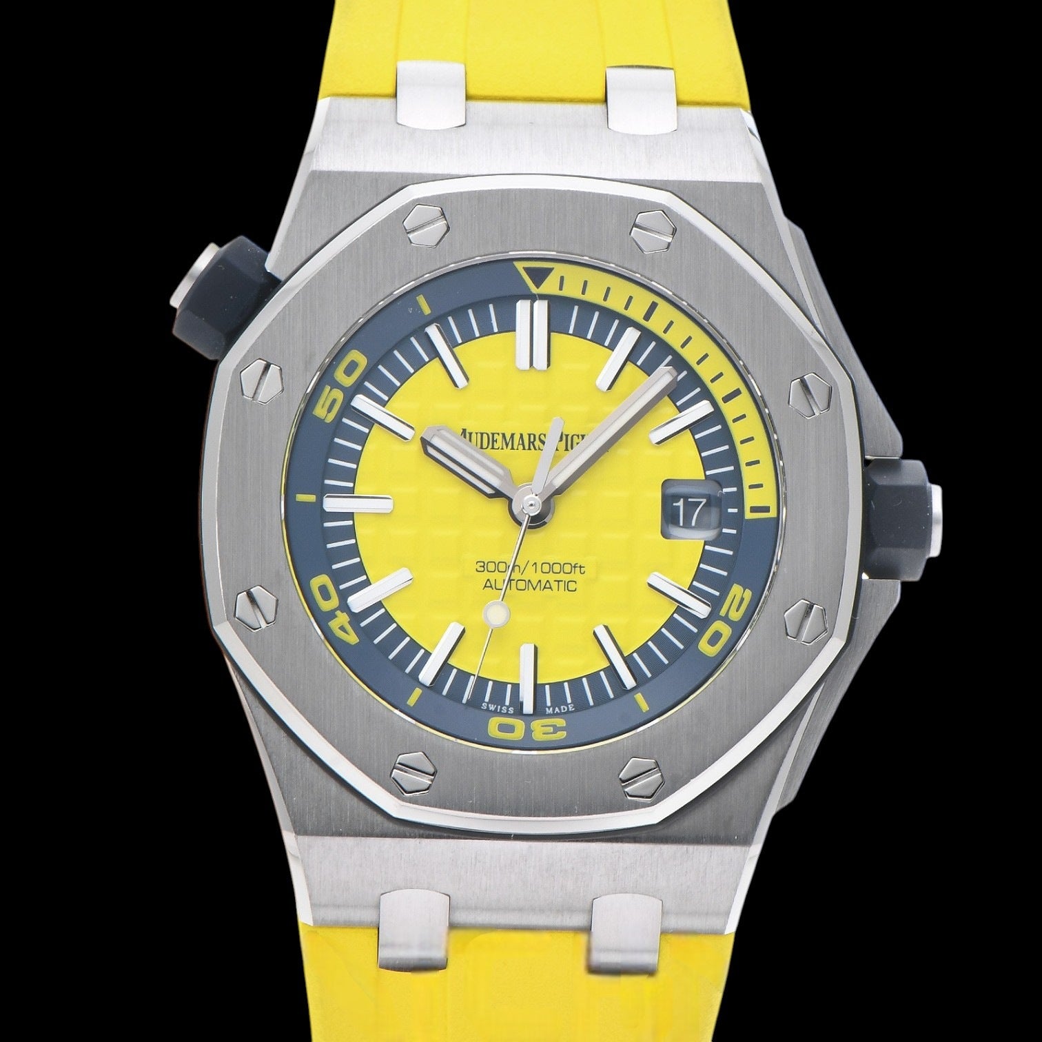 Royal Oak Offshore Diver Yellow / Rubber