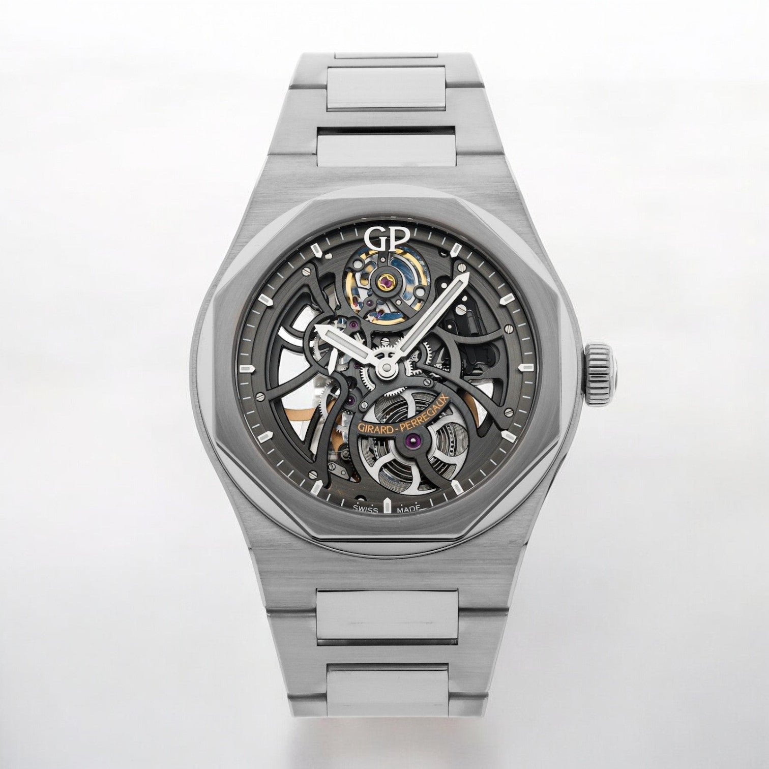 Laureato Skeleton 42mm SS / Bracelet