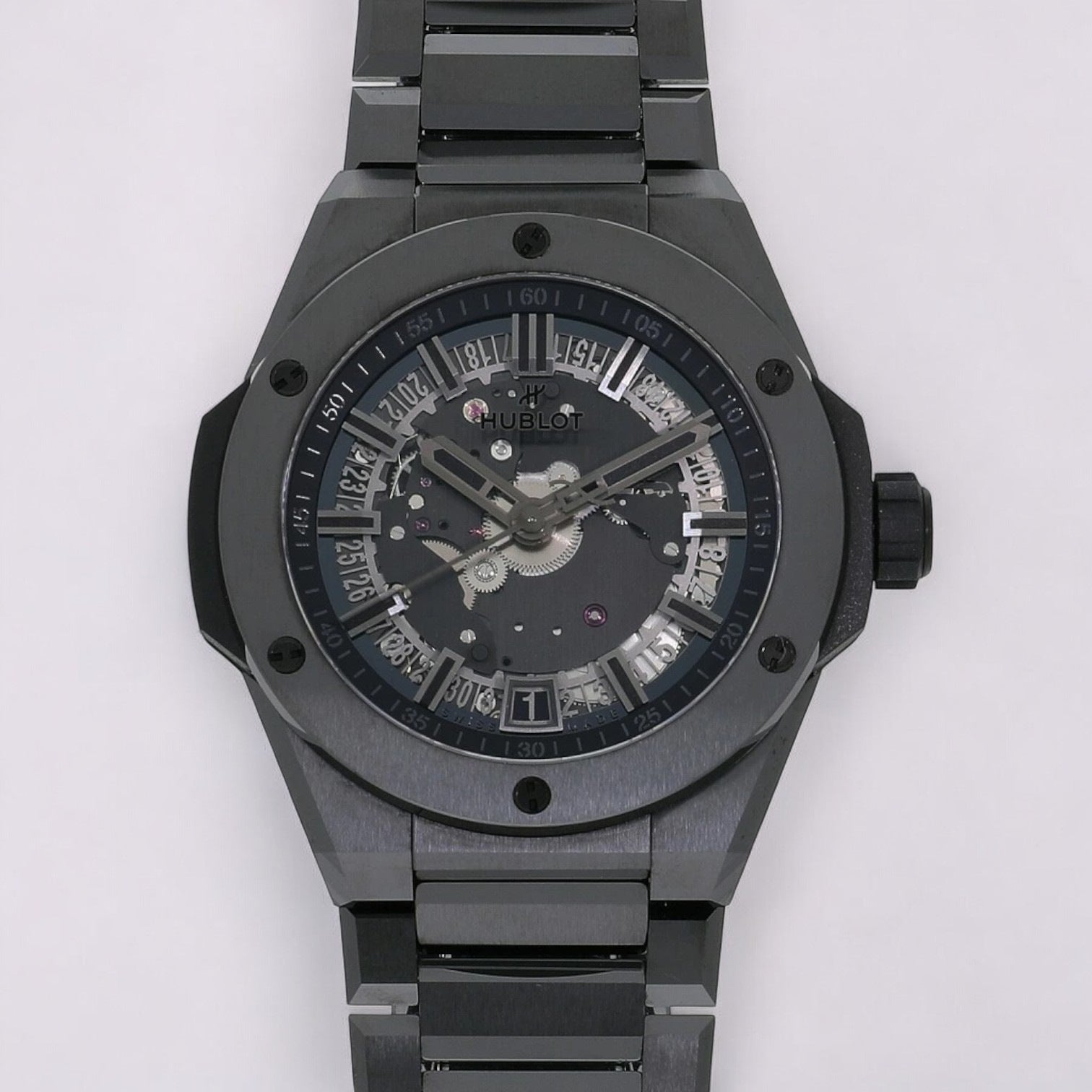 Big Bang Integrated Time Only All Black