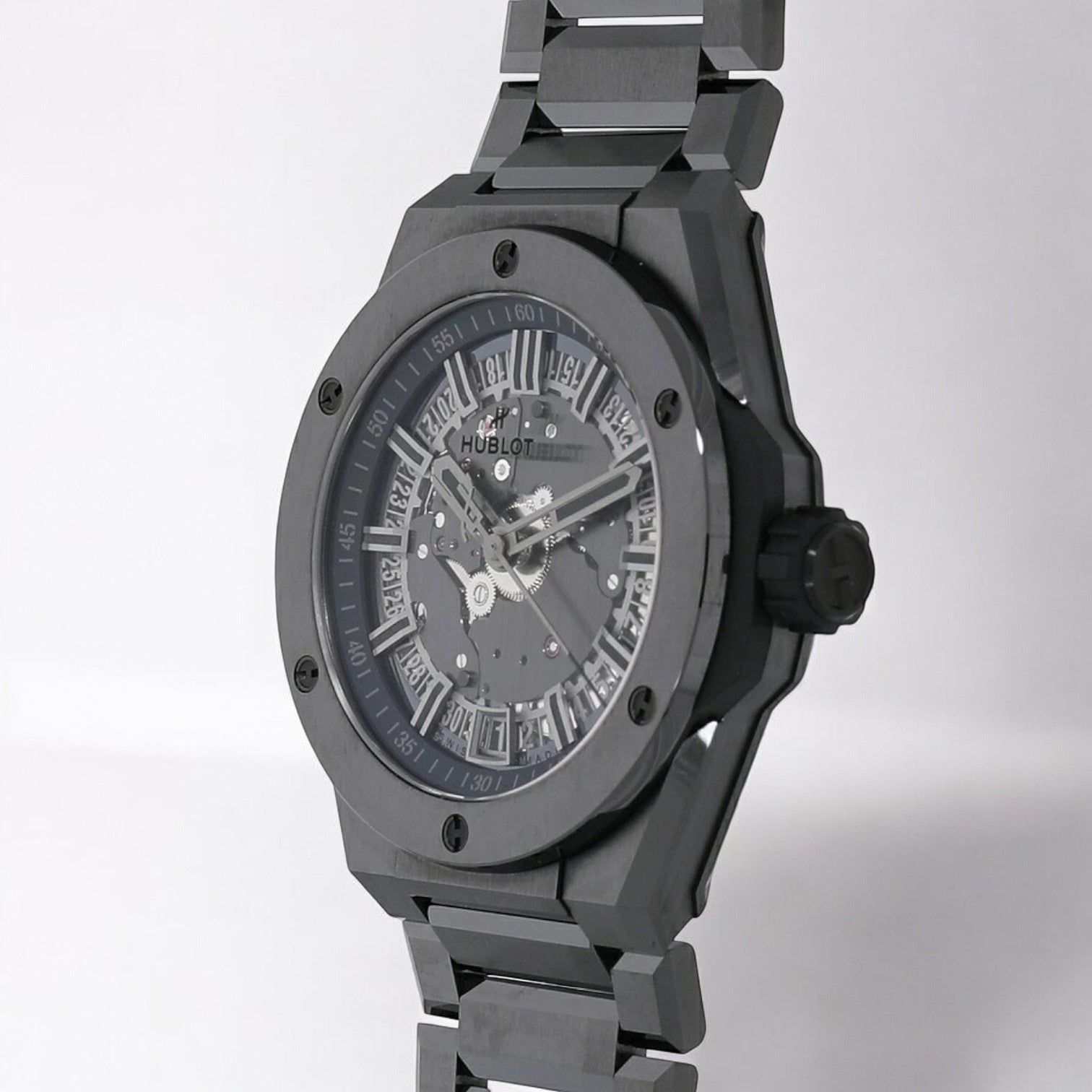 Big Bang Integrated Time Only All Black