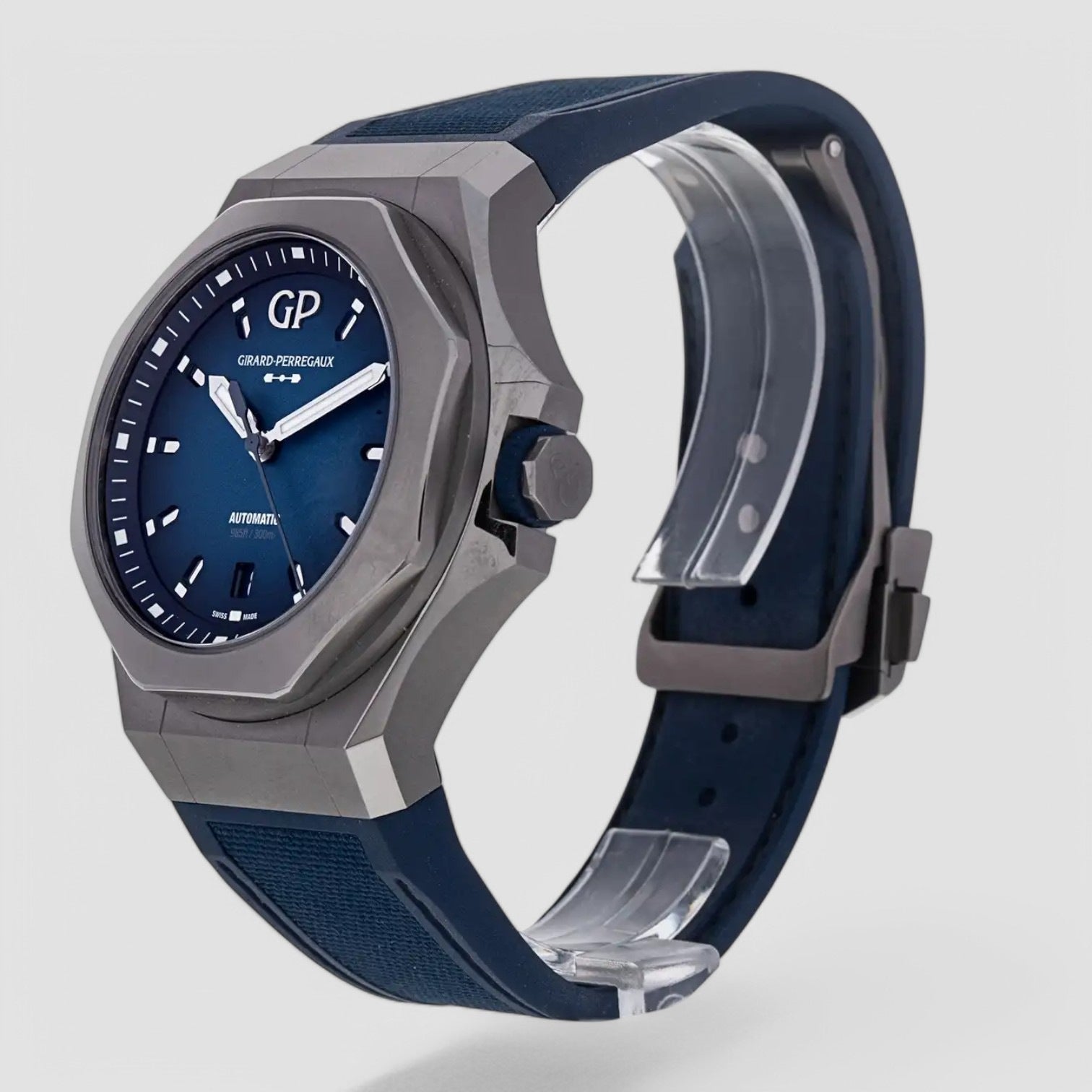Laureato Absolute Ti 230 Blue SS / Rubber LIMITED