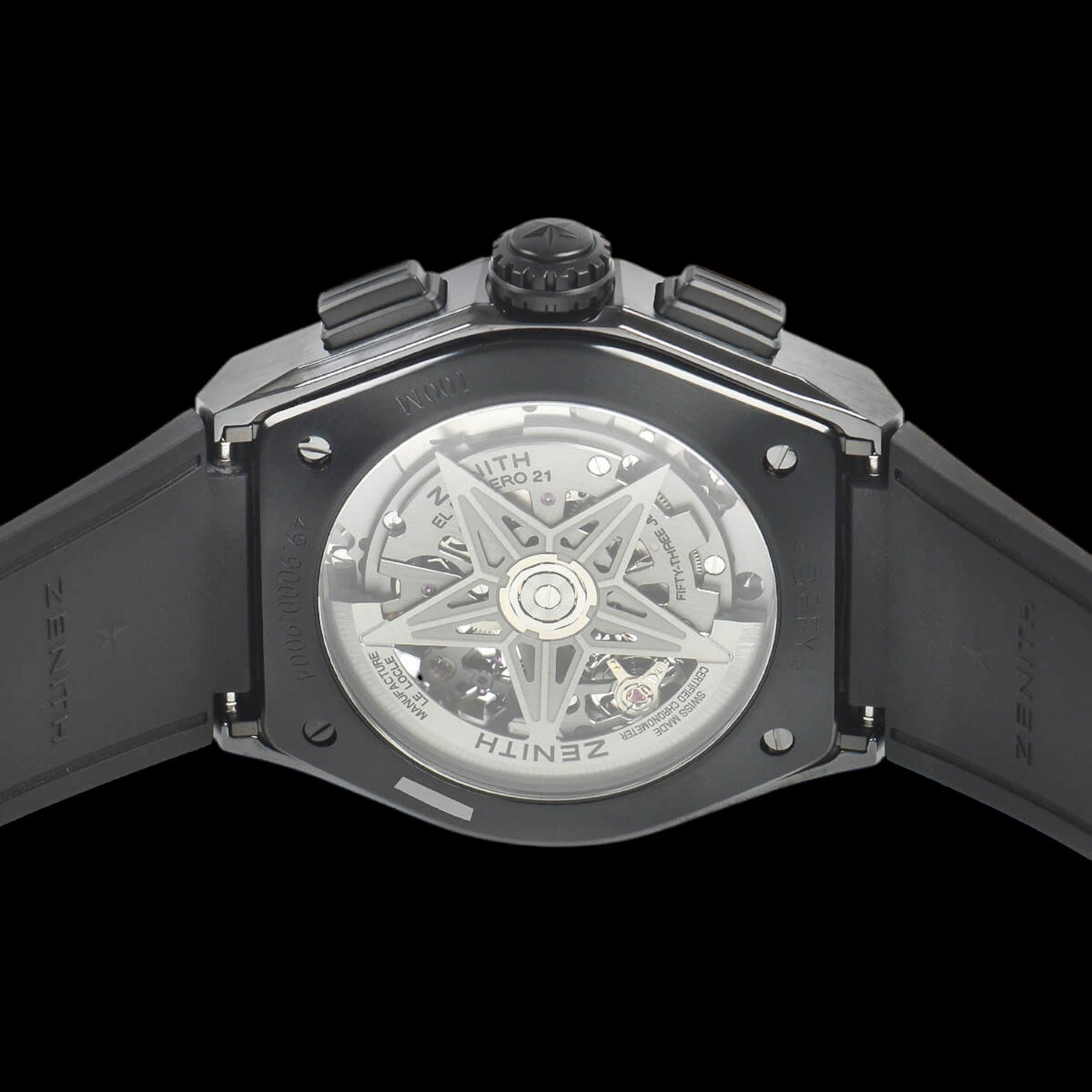 Defy El Primero 21 Skeleton Ceramic 44MM