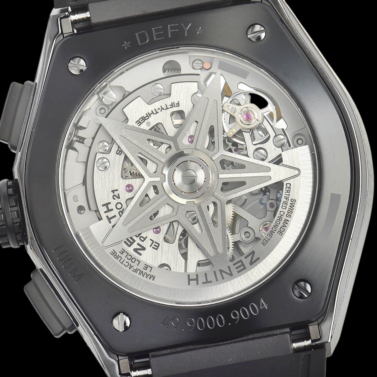 Defy El Primero 21 Skeleton Ceramic 44MM