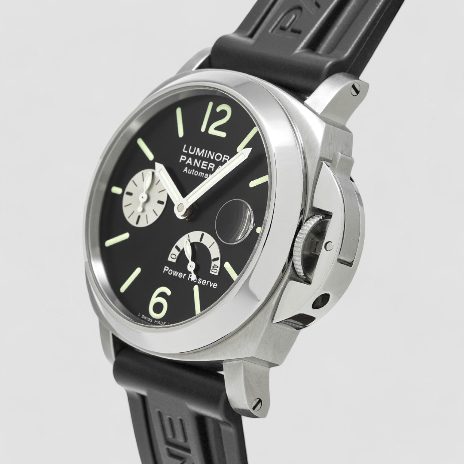 Luminor Power Reserve Marina Power Rserve SS Black 40MM